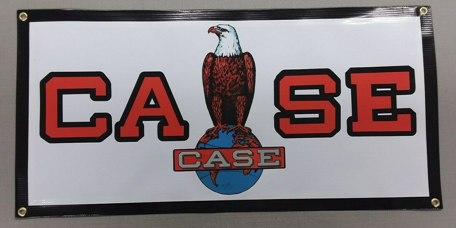 CASE TRACTOR BANNER- 24&Prime; X 12&Prime;