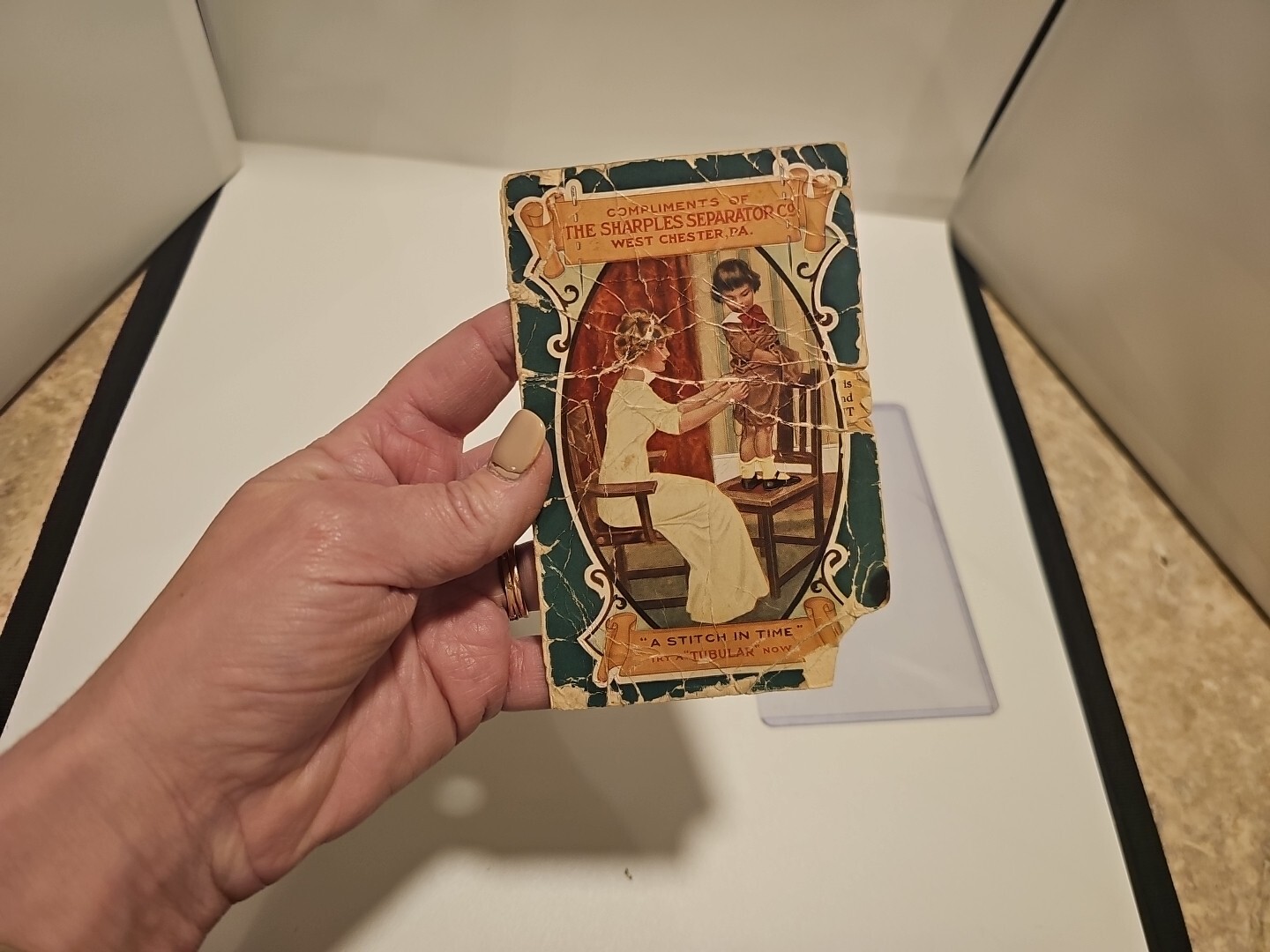 Sharples cream separator co west chester pa needle book