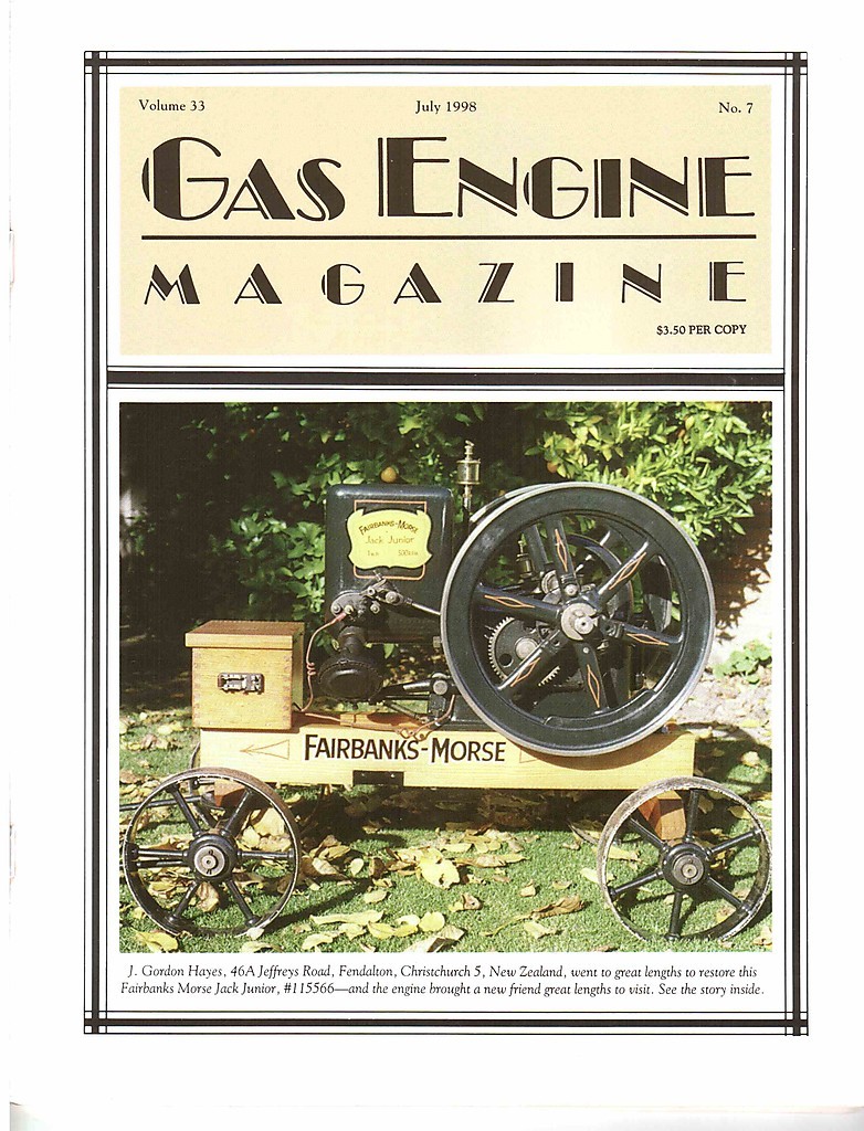 Stockton Pull-Away Garden Tractor, 500 HP Ruston Hornsby Engine, Frisco 4HP
