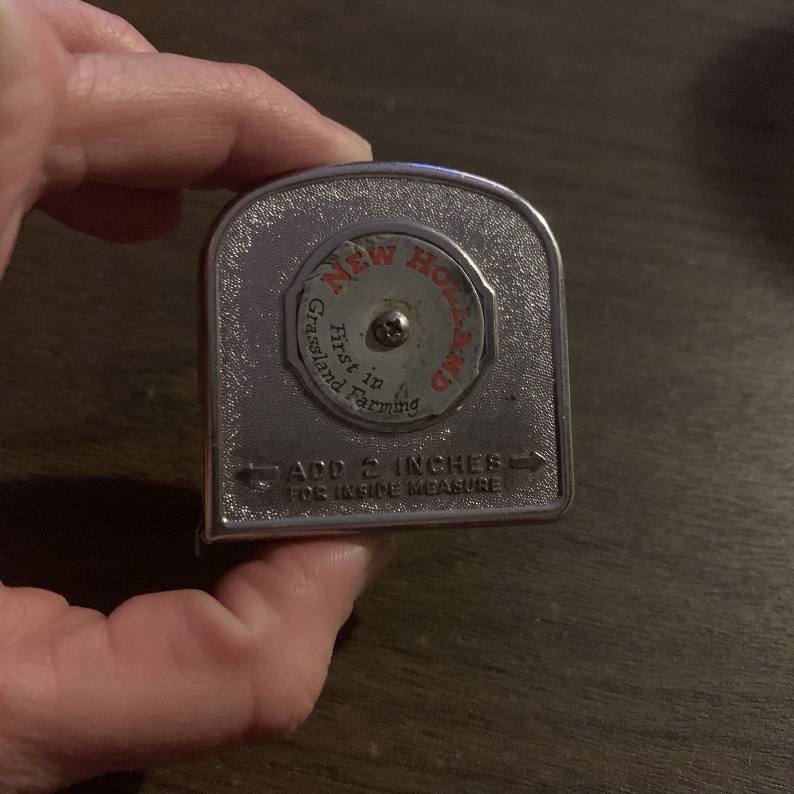 New Holland First In Grassland Farming Tape Measure Made In 🇺🇸 vtg