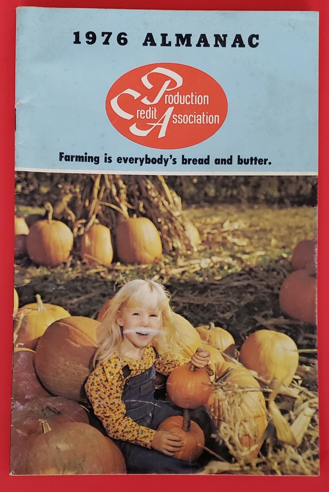 1976 ALMANAC PRODUCTION CREDIT ASSOCIATION PCA FARMING ALMANAC