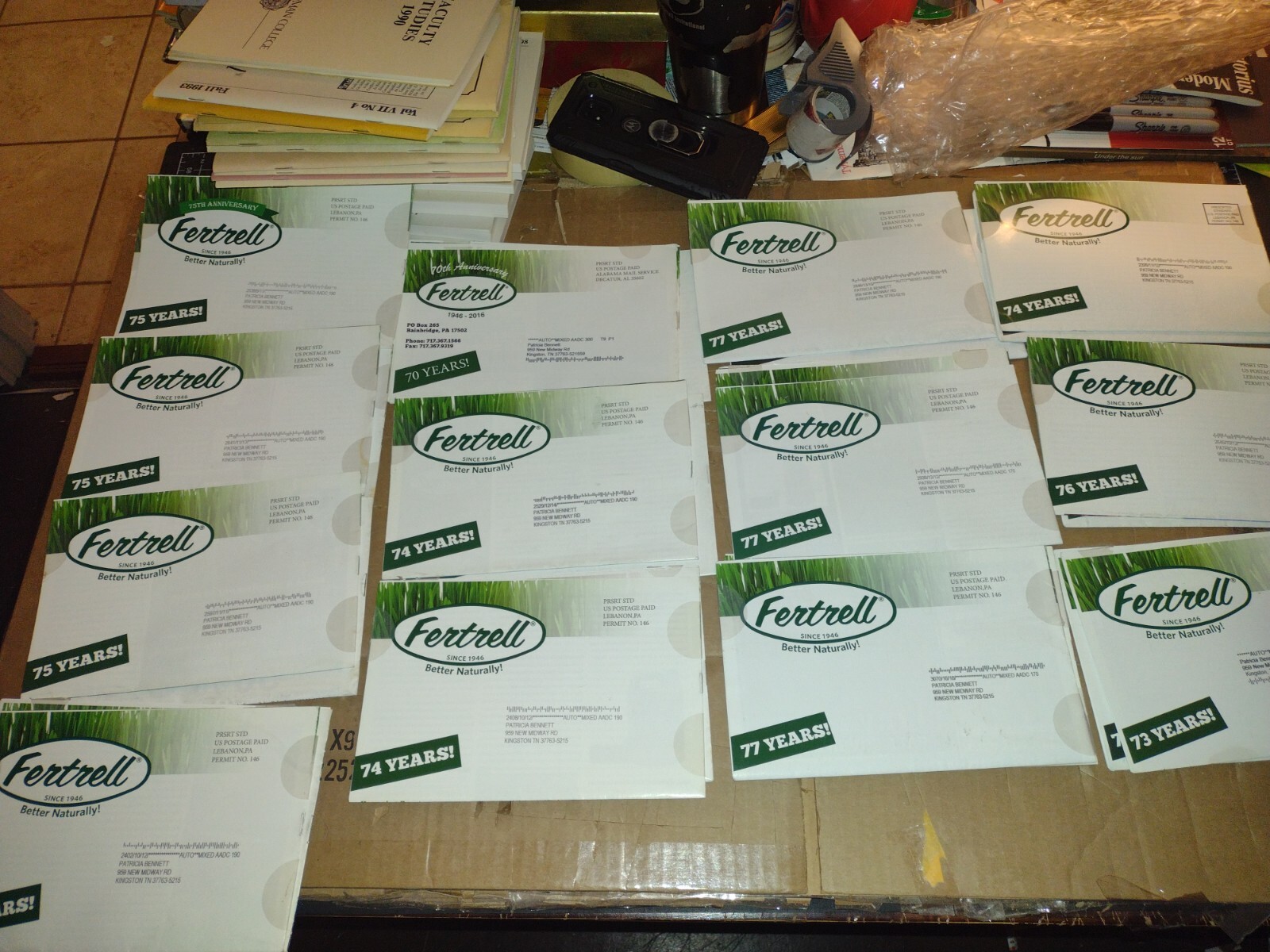 Lot Of 33 Fertilizer Brochures 2000&rsquo;s See Photos Very Good Condition