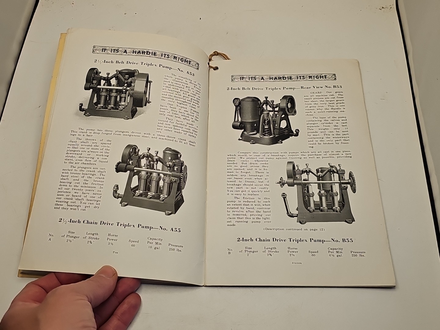 vintage hit miss hardie sprayer tractor avery catalog brochure 1920&rsquo;s