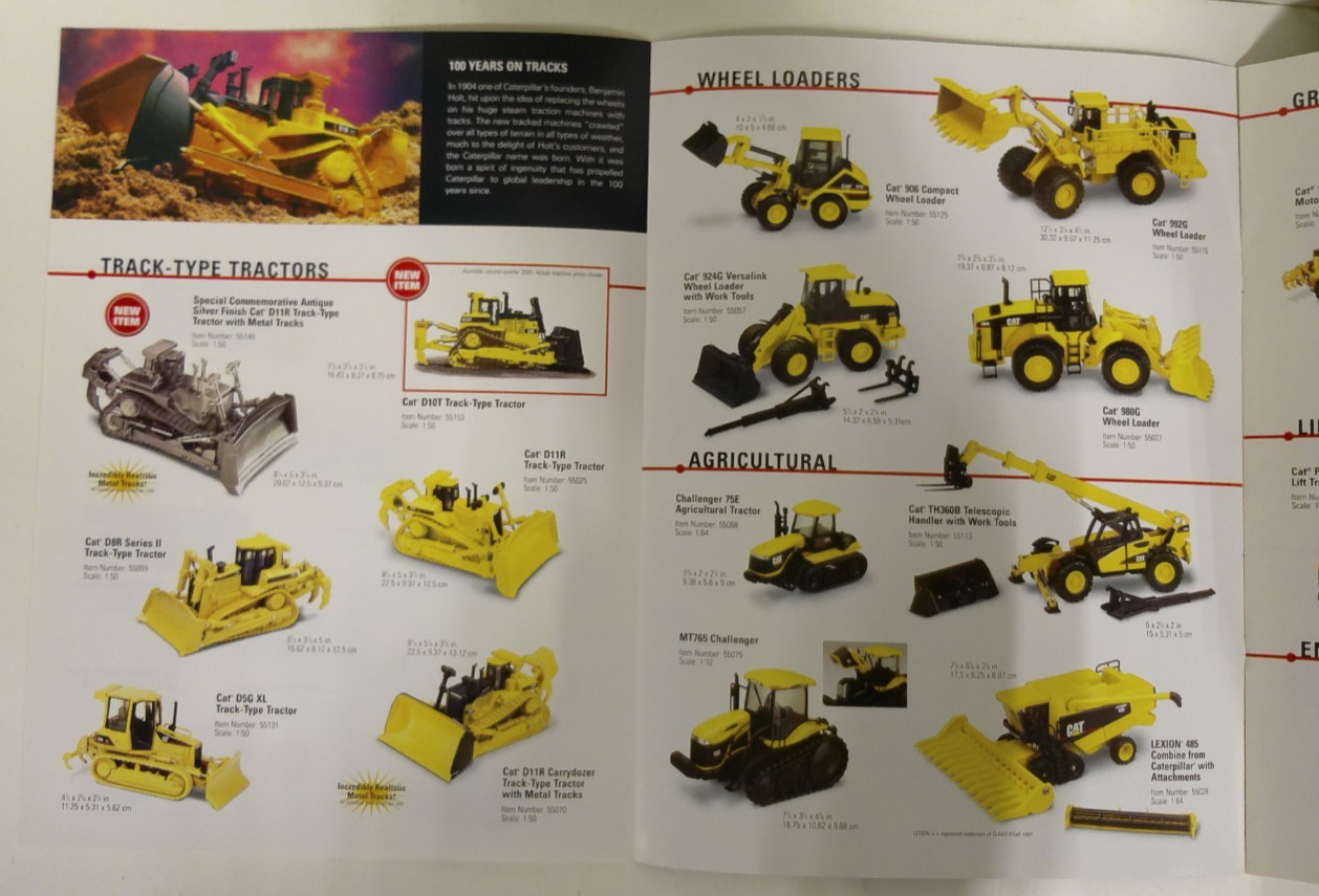 CAT Norscot 2005 Scale Model Replicas Catalog
