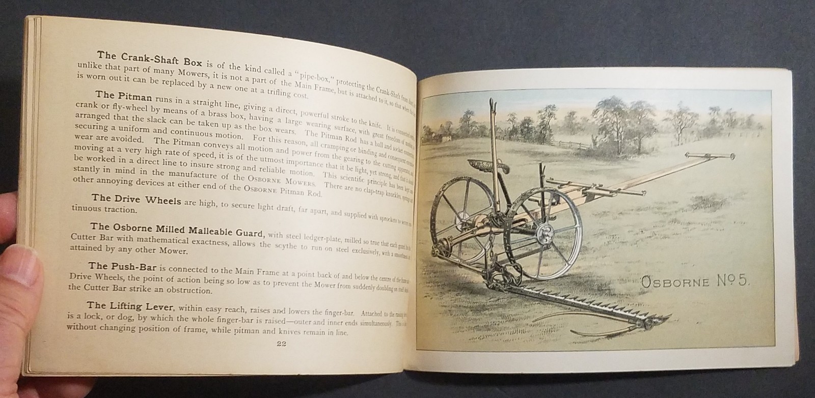 1890 D.M. Osborne & Co Farm Equipment Brochure
