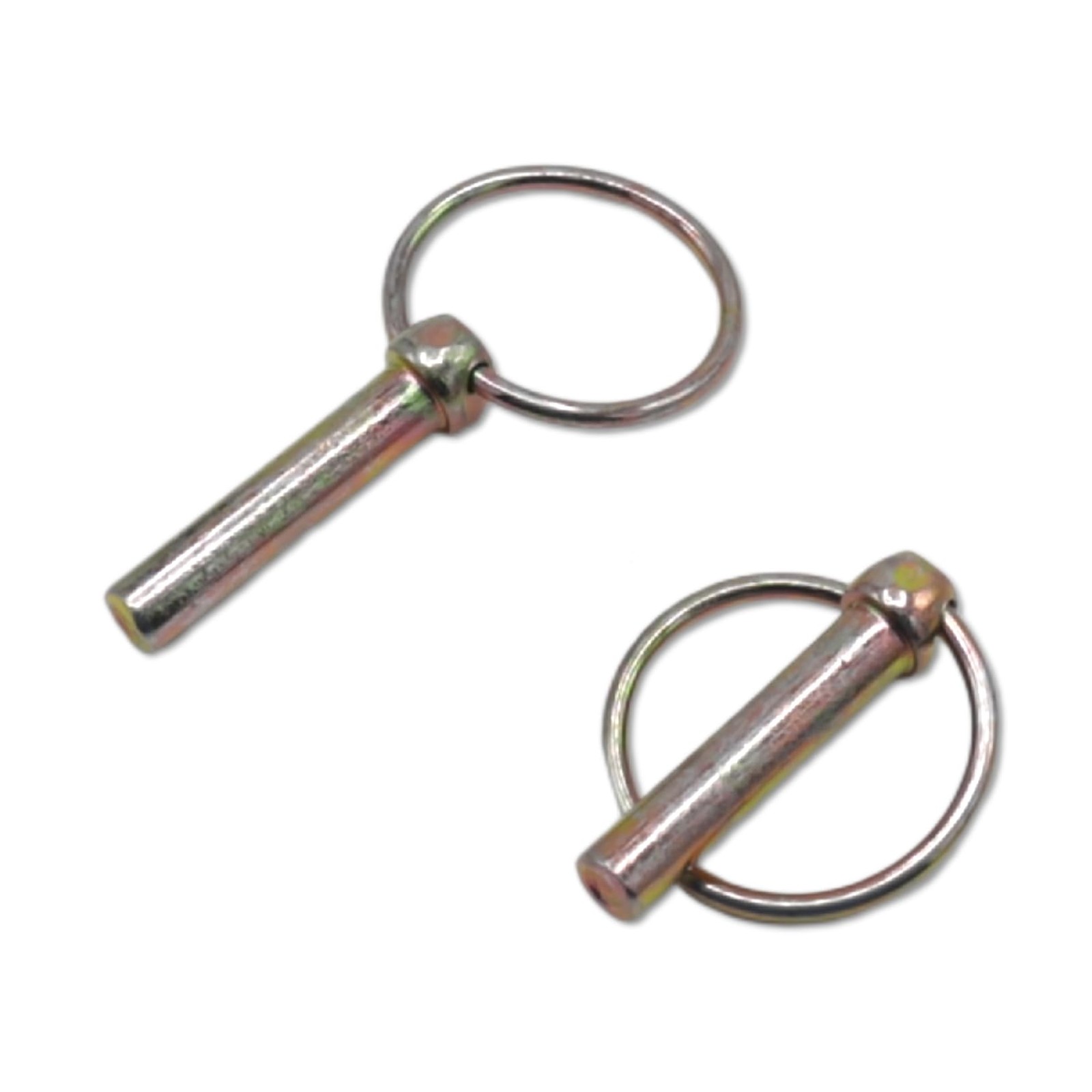 Joyangy 3/8 Inch Lynch Pin Assortment Kit, 6Pcs Heavy Duty Round Linch Pins w…