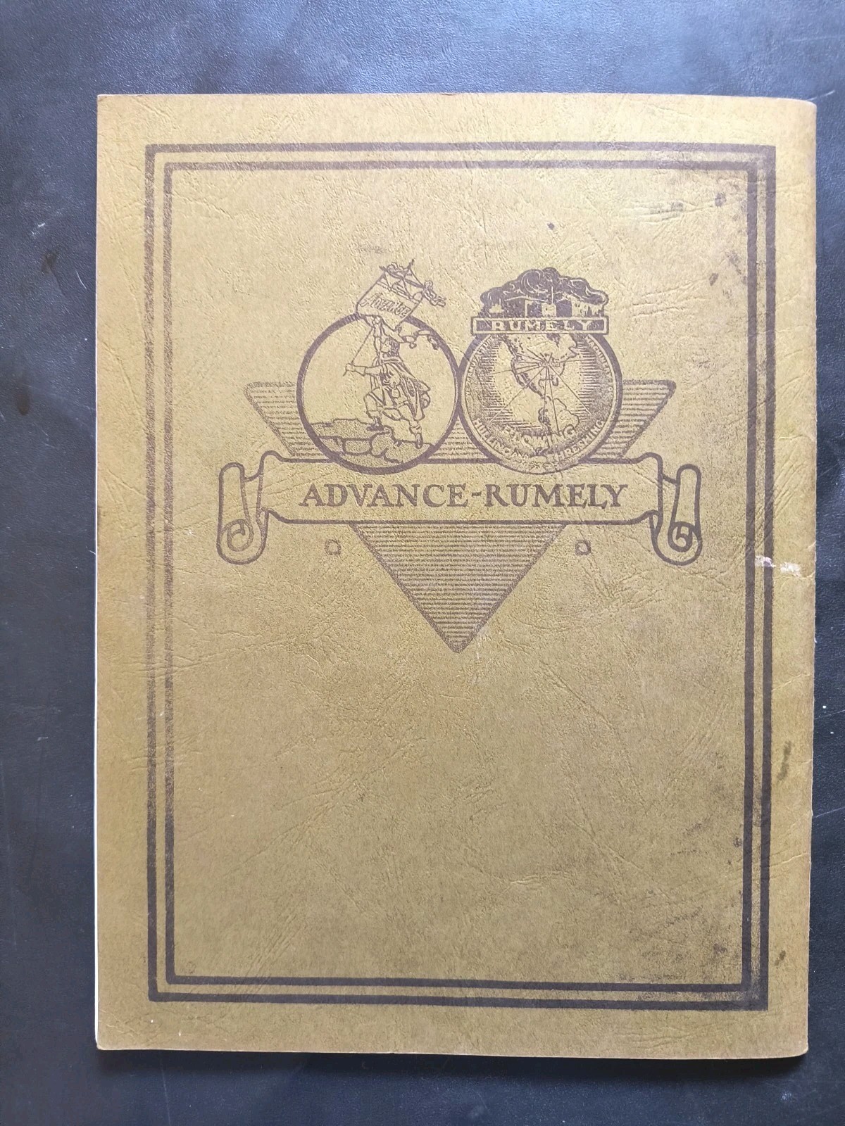Rumley Oil Pull Tractor Dealer Brochure Manual Print Advertising RARE