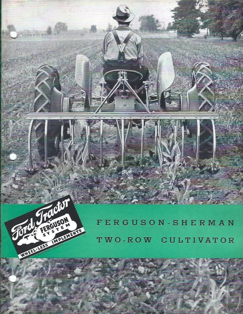 Farm Implement Brochure – Ferguson-Sherman – 2-Row Cultivator (F3186)