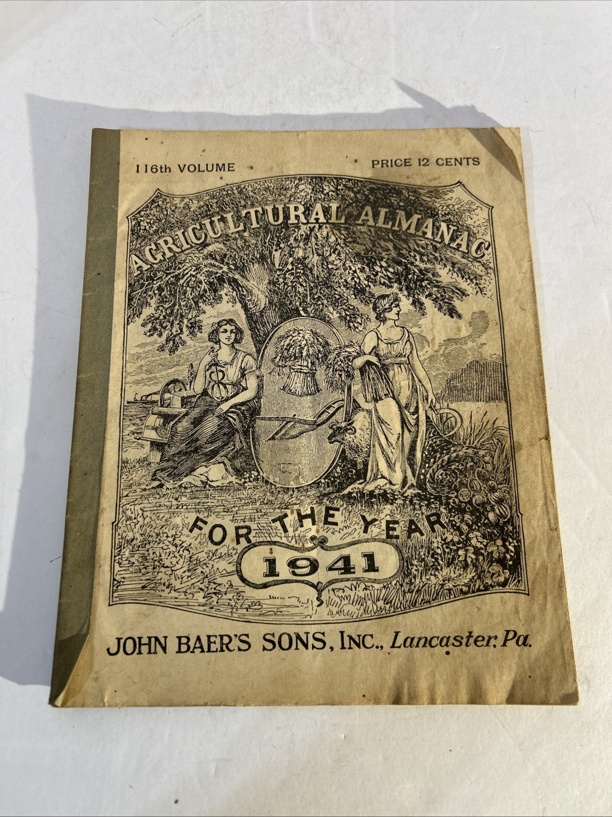 Agricultural Almanac Lot Of 16, Plus One Royster’s Almanac 1962
