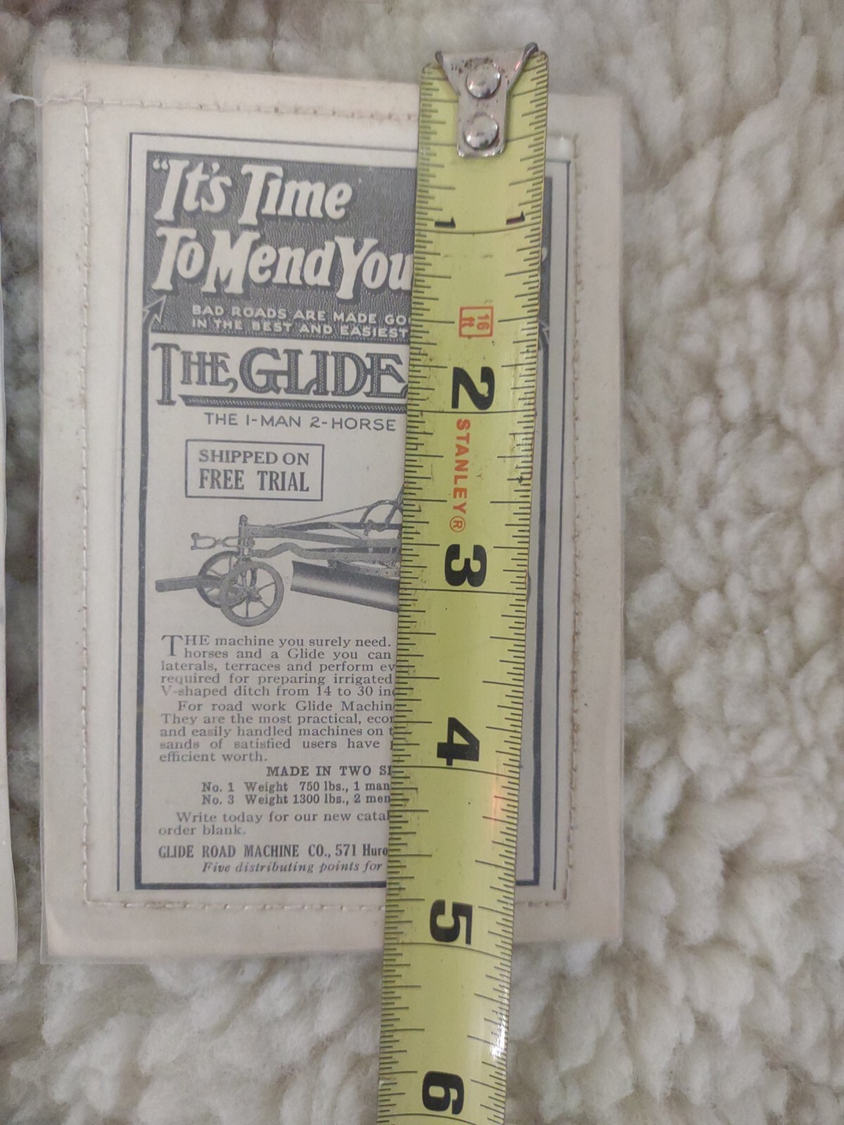 6-Early 1900s Farming Threshing Advertising clippings
