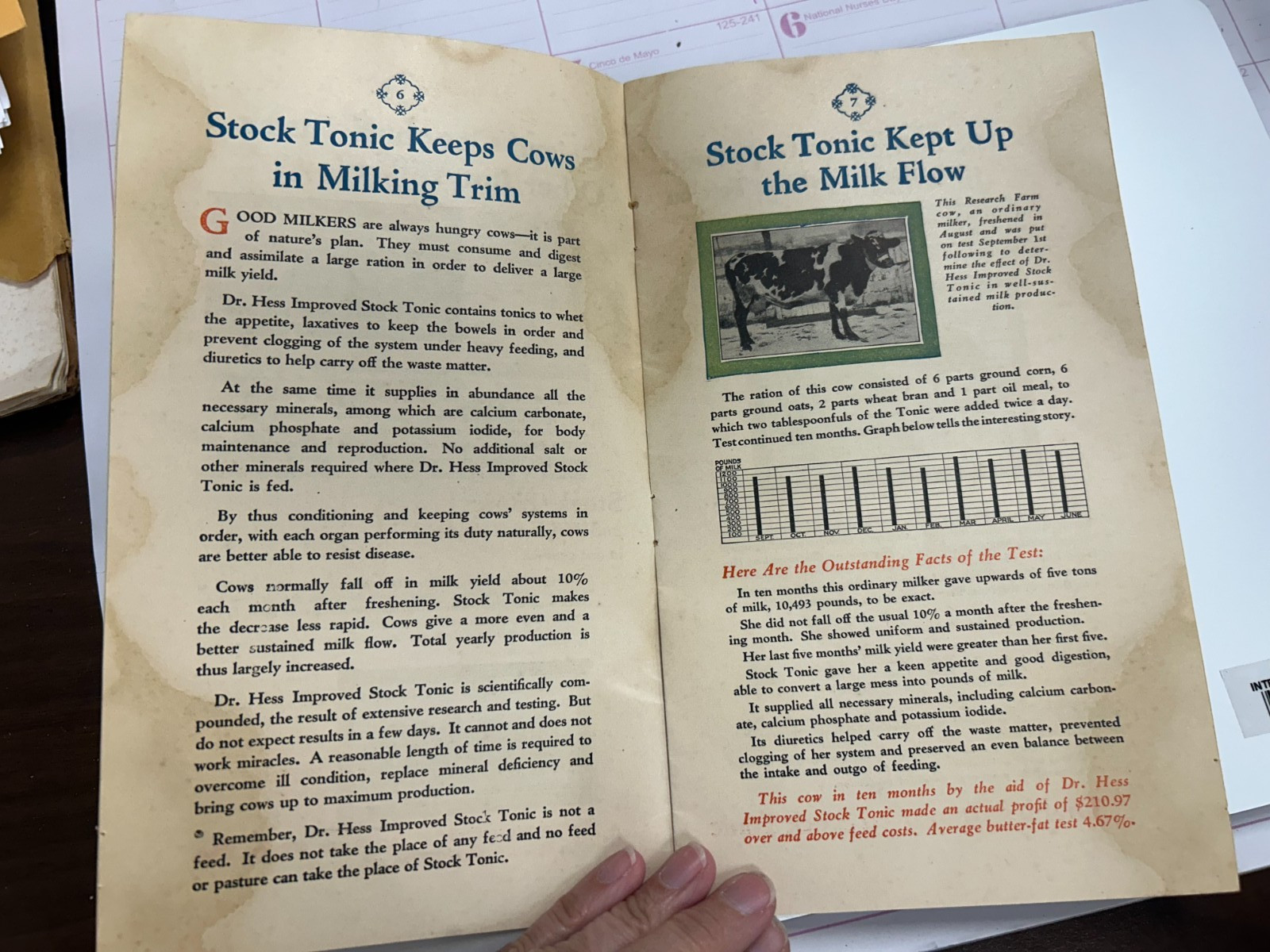 1928 Dr Hess Products Catalog Hess Clark Ashland OH Veterinary Farm Animals