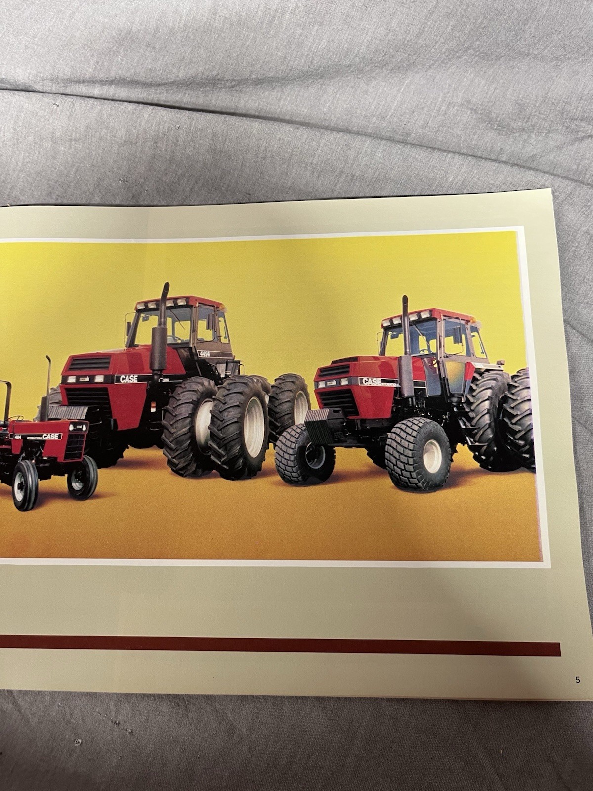 Case International Buyers Guide For 1985 Brochure FCCA