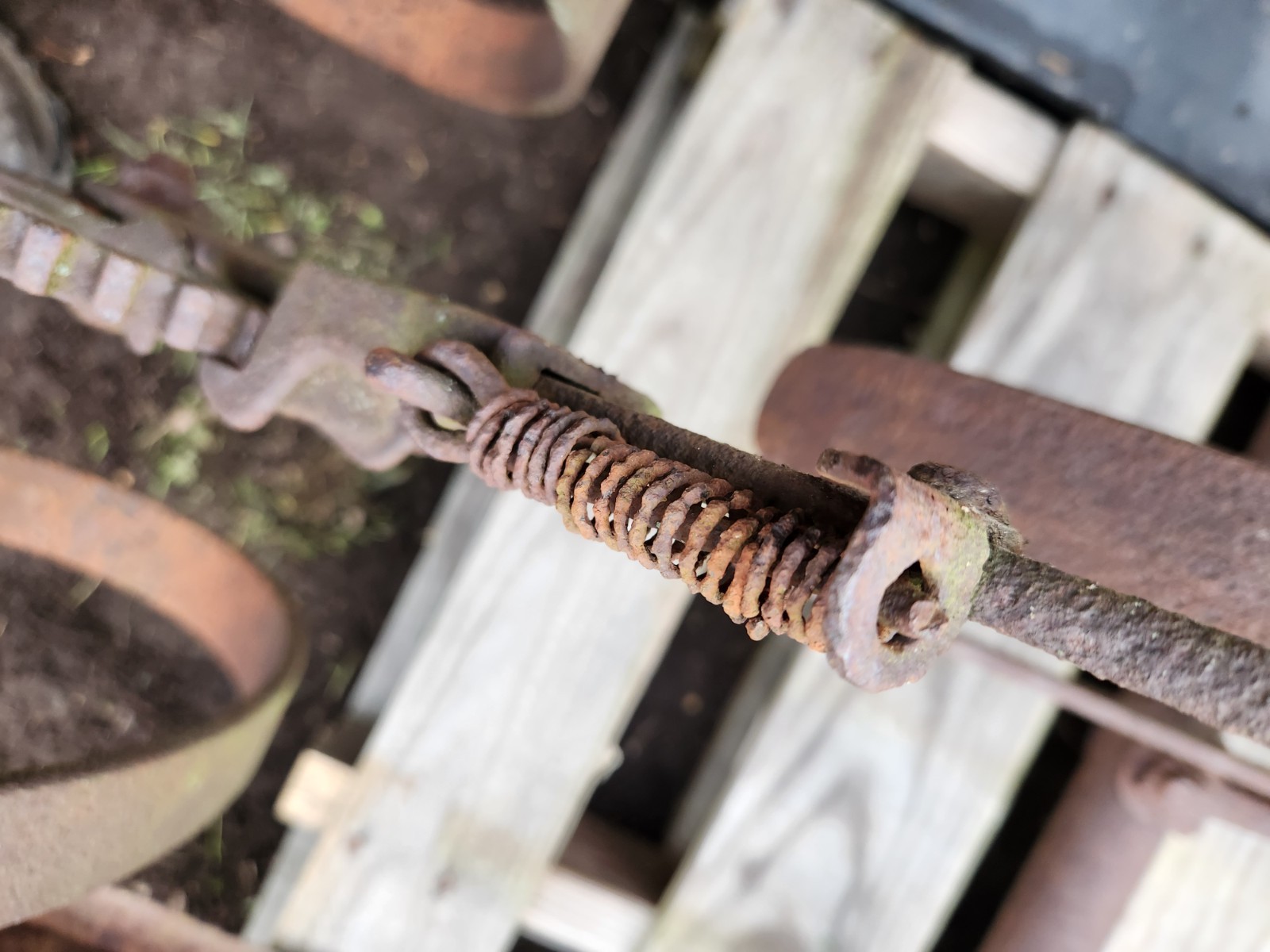 Antique Spring Tooth Harrow – Vintage Farm Equipment