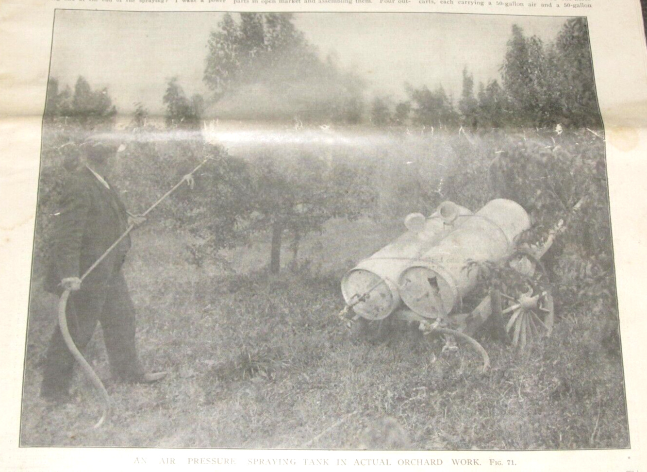1909 Feb 27 THE RURAL NEW-YORKER NEWSPAPER Agriculture Magazine Orchard Spraying