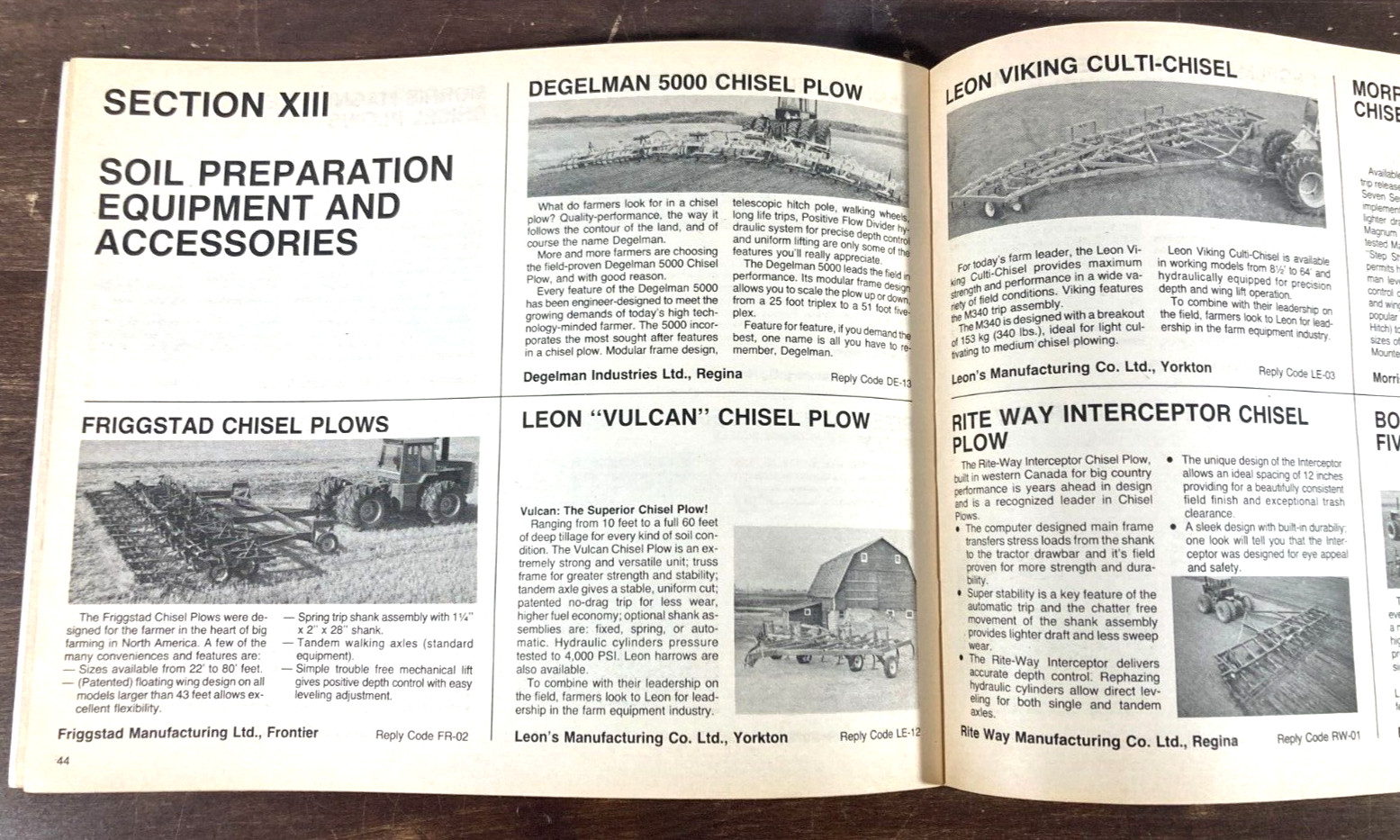 Saskatchewan Implement Buyers Guide 1983 Catalog Farm Agriculture Industrial