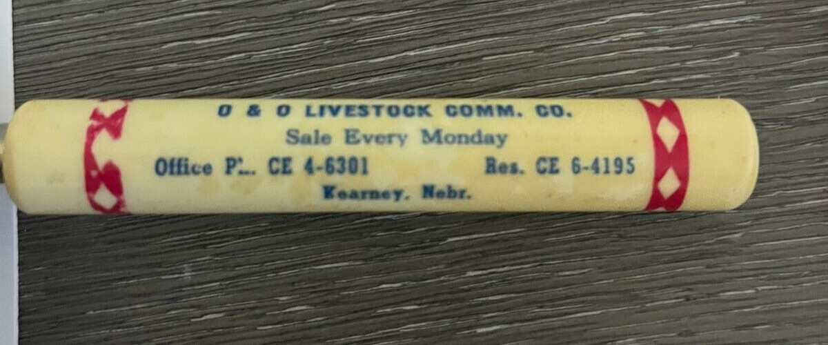 Vintage O & O Livestock Comm Can Bottle Opener – Kearney Nebraska
