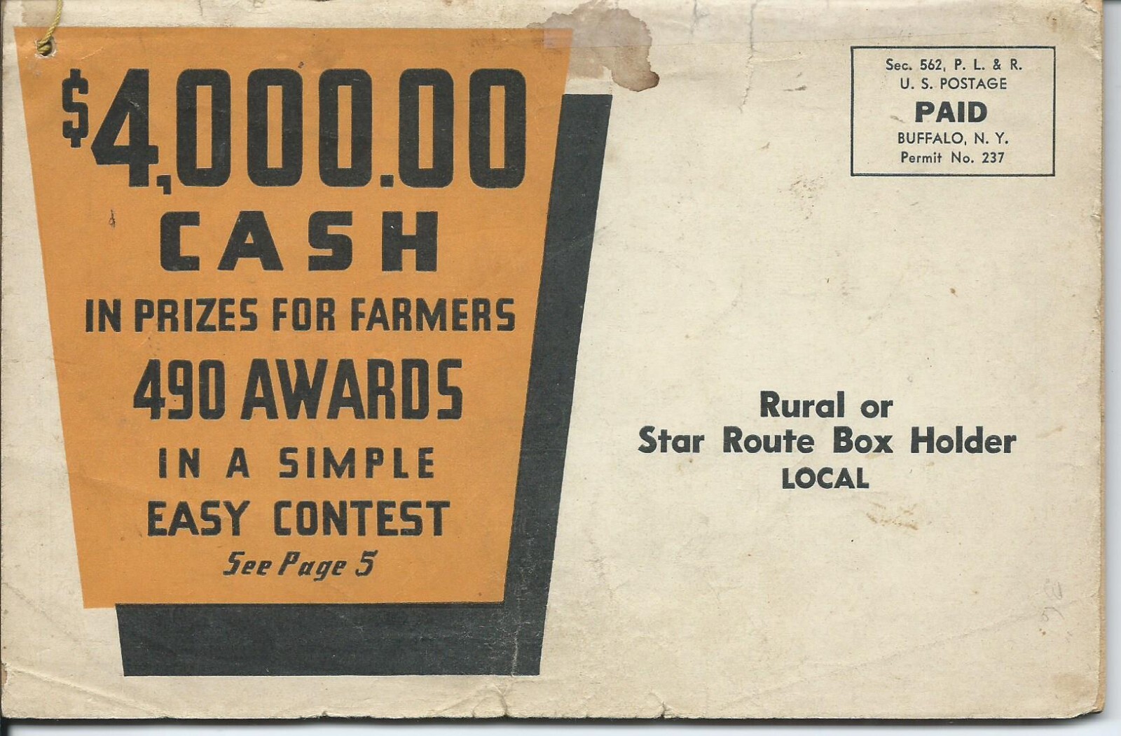 1937 Goodrich ALMANAC Farm Home Tires 64p booklet COUCH IMPLEMENT MASON MICHIGAN