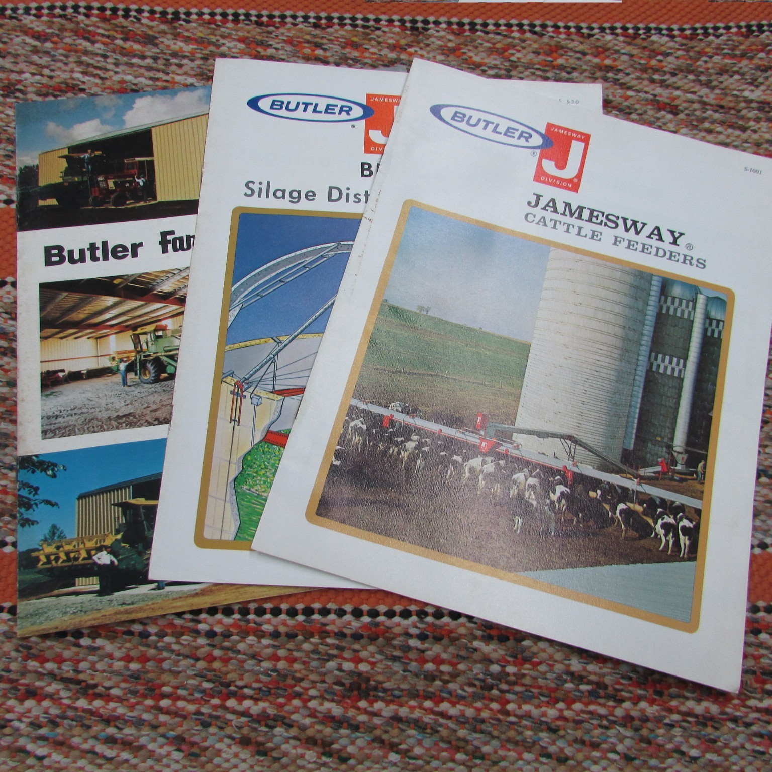 Butler Brochure&rsquo;s (3) Silage Unloader, Cattle Feeders, Buildings