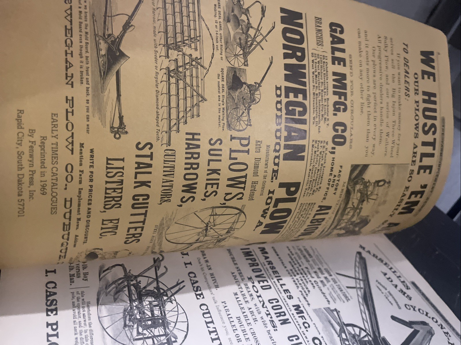 The Farm Implement News. Vo1 Jan 1889 Reprinted In 1969