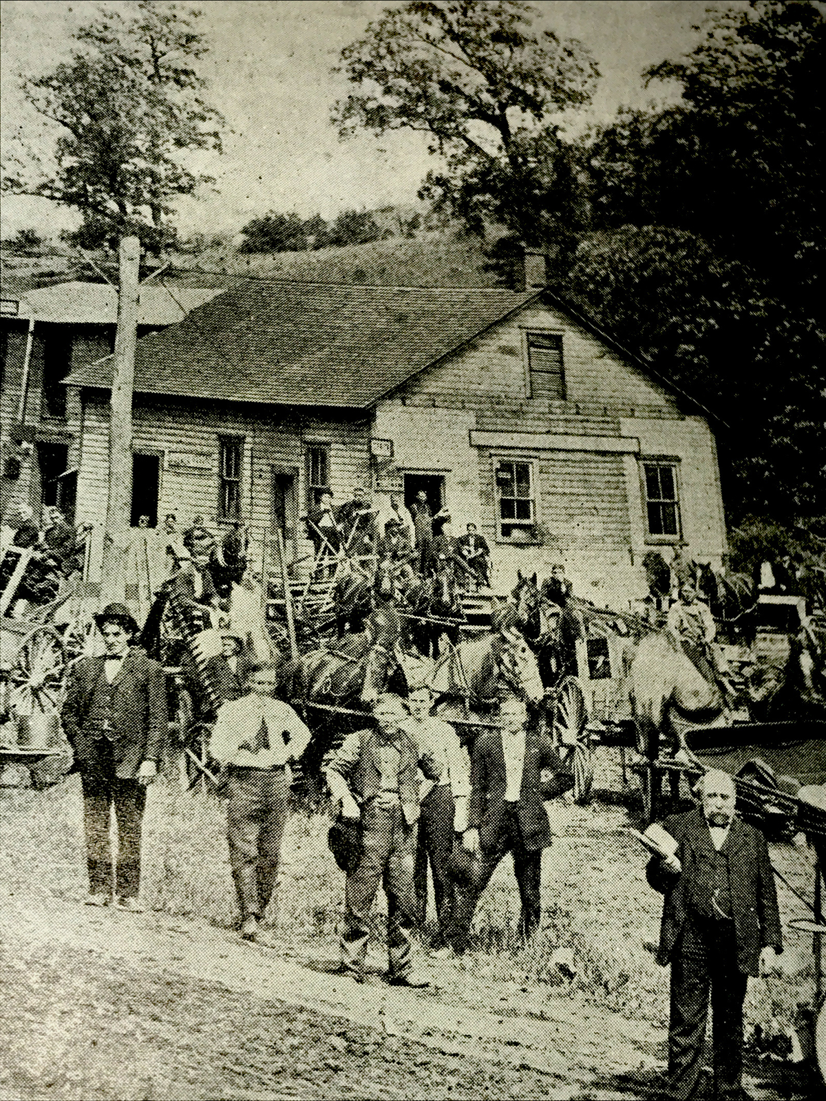1907 Wood Harvester Farm Advertising – Photo & Article Imperial Pennsylvania