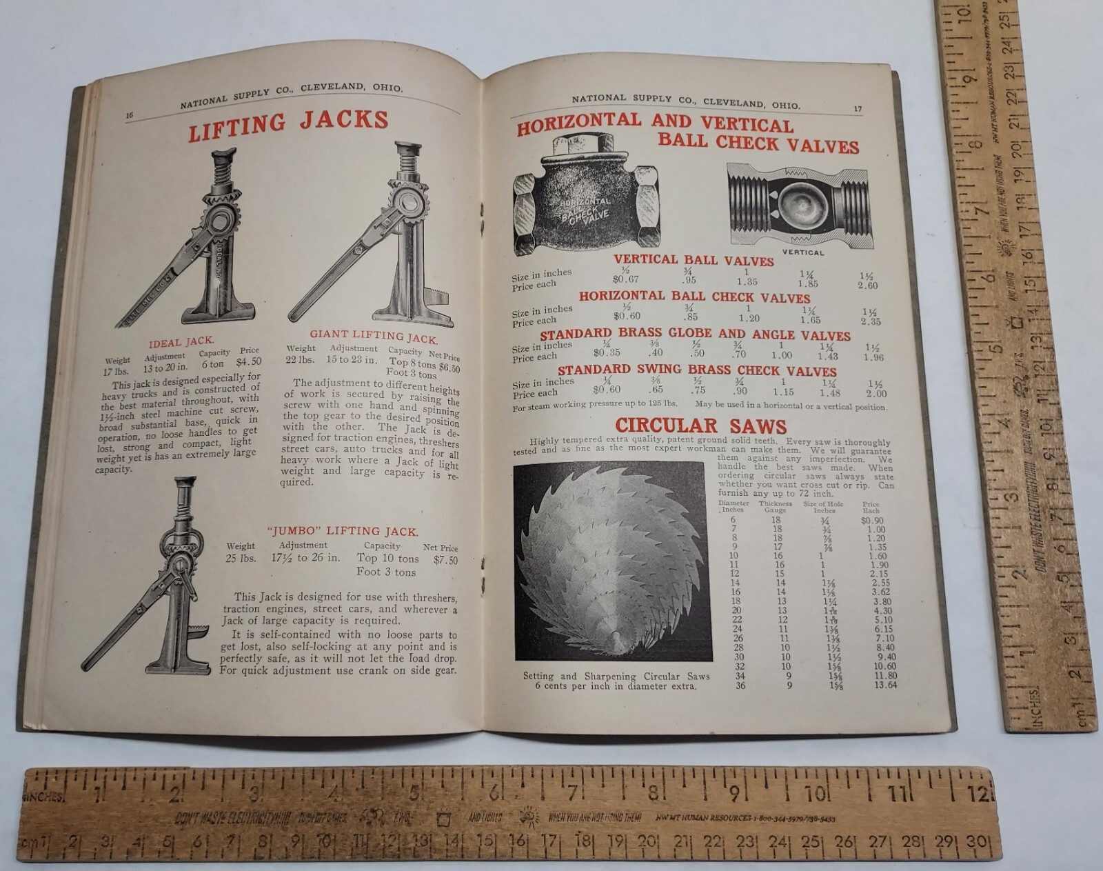 NATIONAL SUPPLY CO – Thresher and Mill Supplies – CATALOGUE No 72 -listing #7369