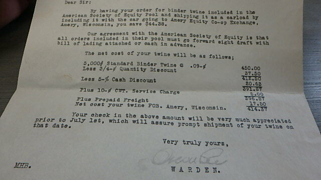 1931 WI STATE PRISON LETTERHEAD BROCHURE PAMPHLET