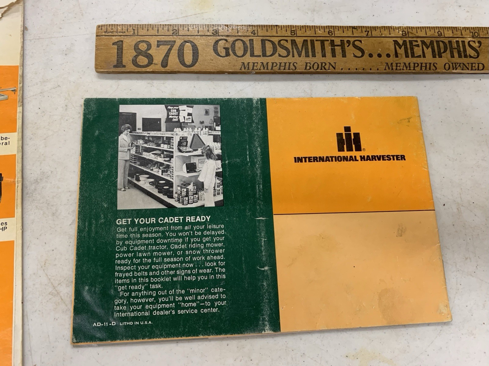 2 Cub Cadet IH Advertisements Prospective Buyers Guide Old Vintage Lawn Mower