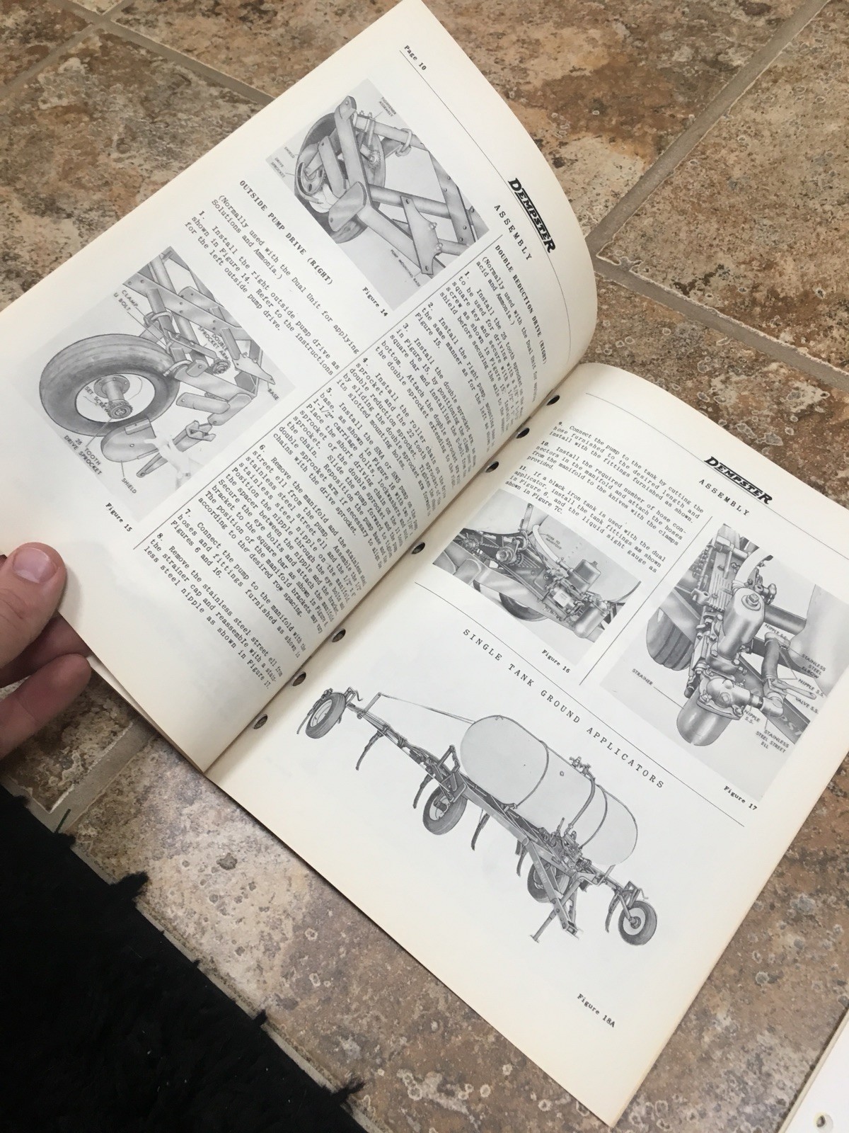 Dempster Industries Owners Manual Fertilizer Beatrice Nebraska