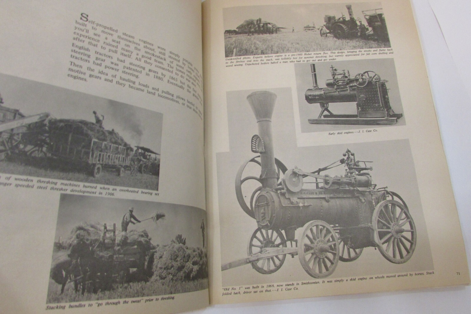 Old 1968 Days of Steam Glory Dana Close Jennings Agriculture Photo pb bk FREE SH