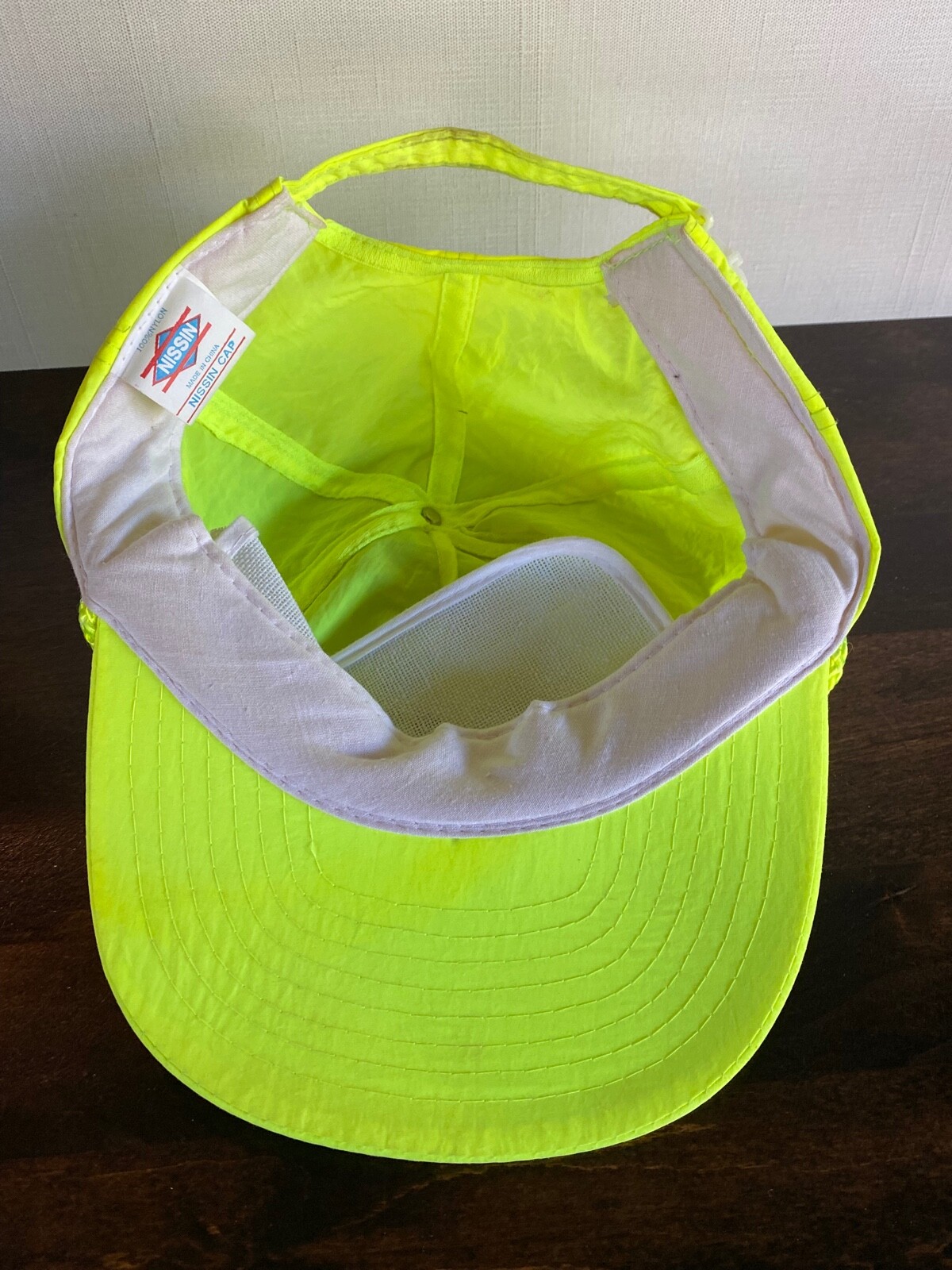 Vintage Beattie Kansas Co-Op Advertising Hat 75th Anniversary Neon Yellow Farm