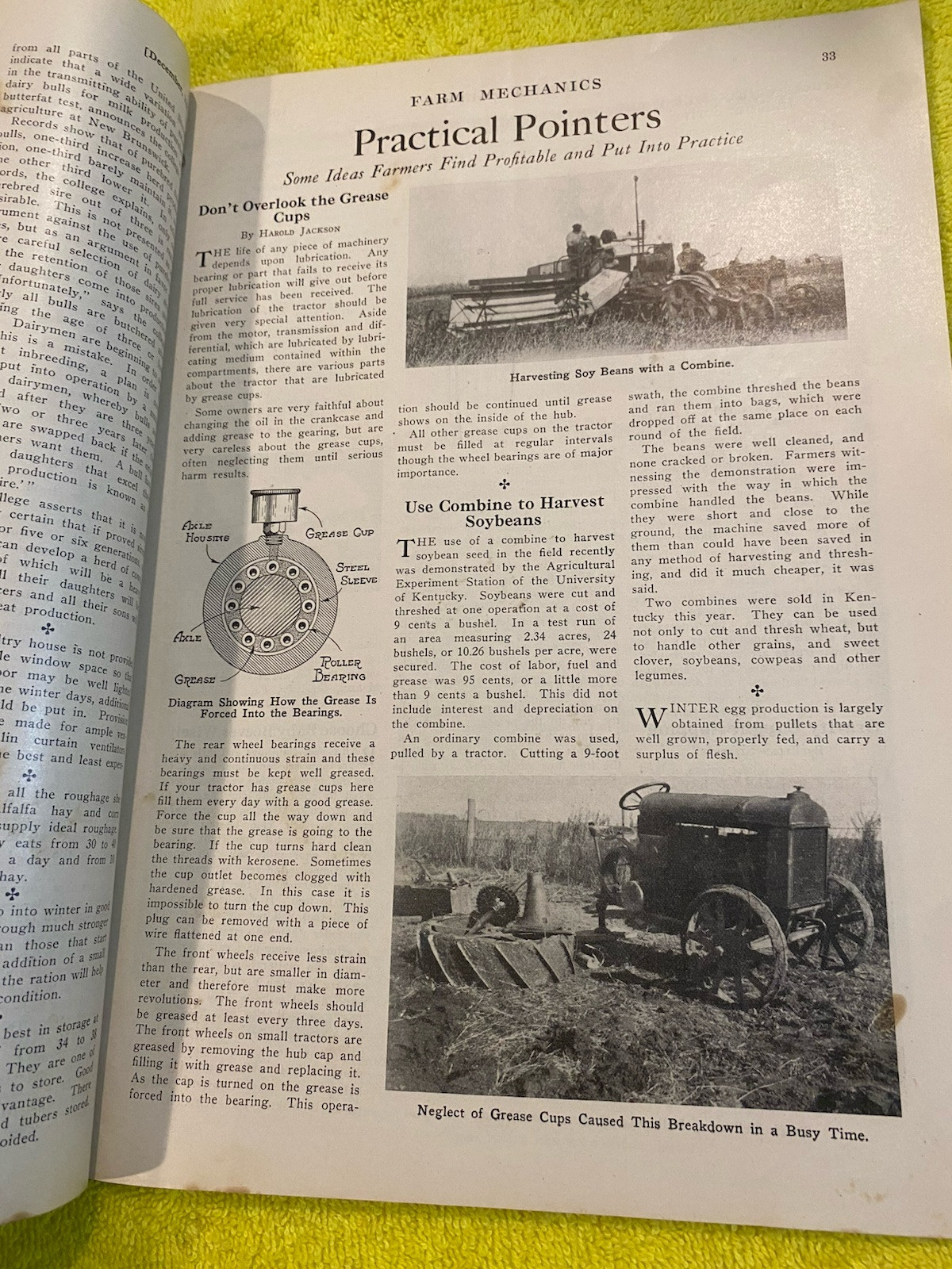 DECEMBER 1927 FARM MECHANICS MAGAZINE ROCK ISLAND TRACTOR