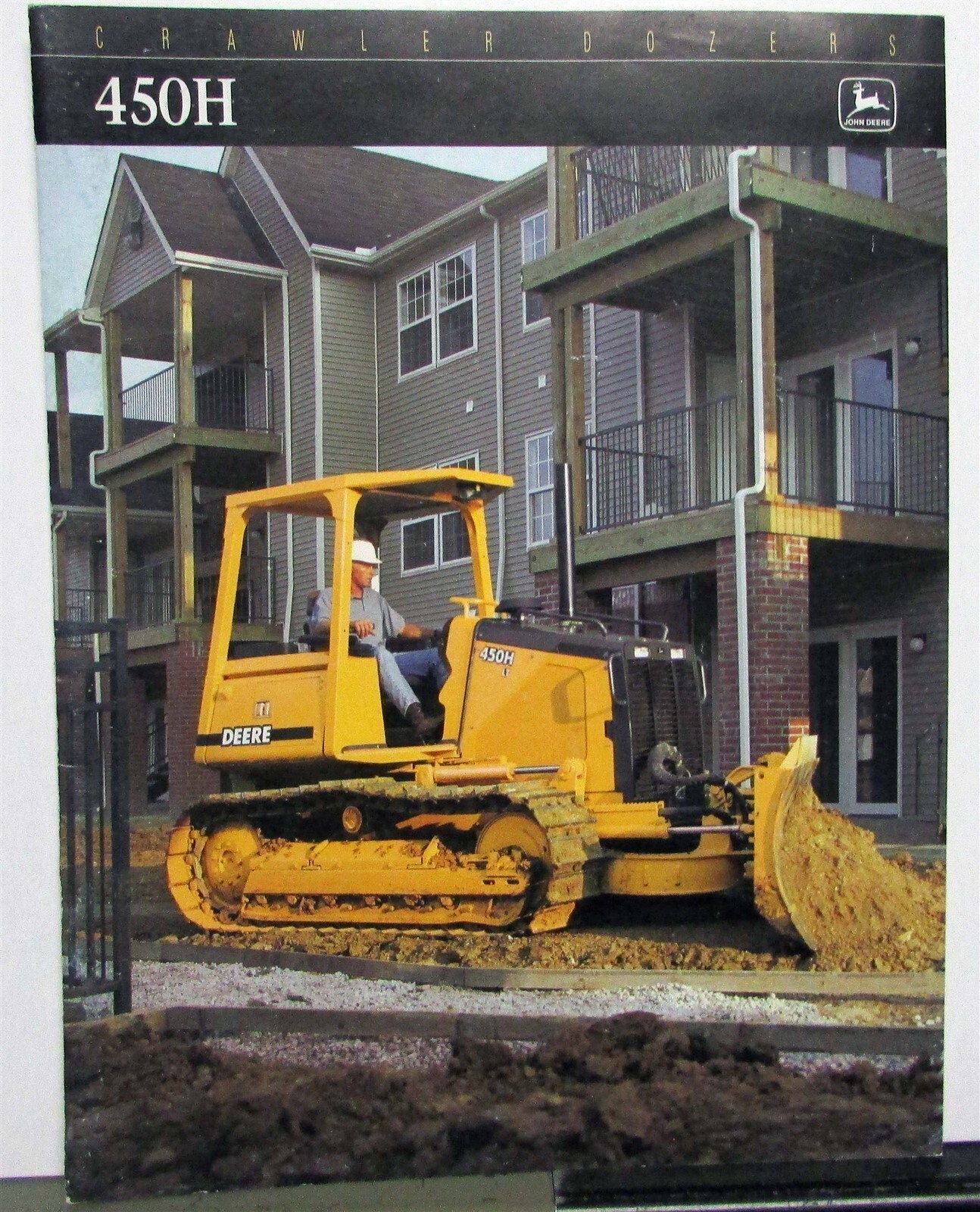 1999 John Deere 450H Crawler Dozer Specifications Construction Brochure