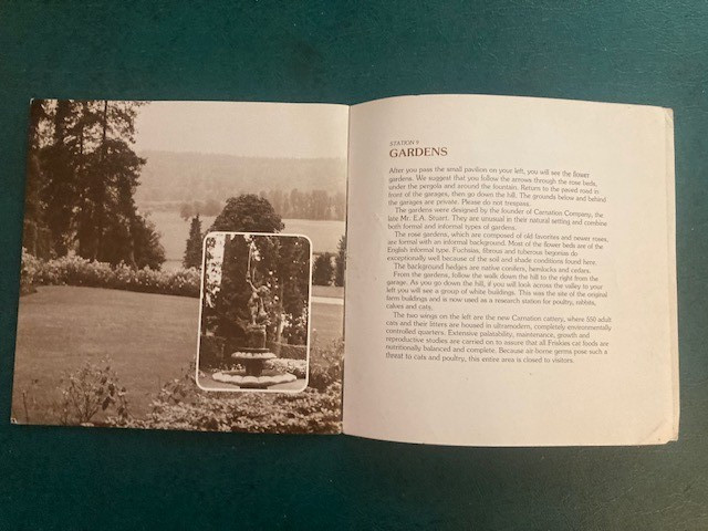 Carnation Research Farm Promotional Booklet Dairy Farming Collectible