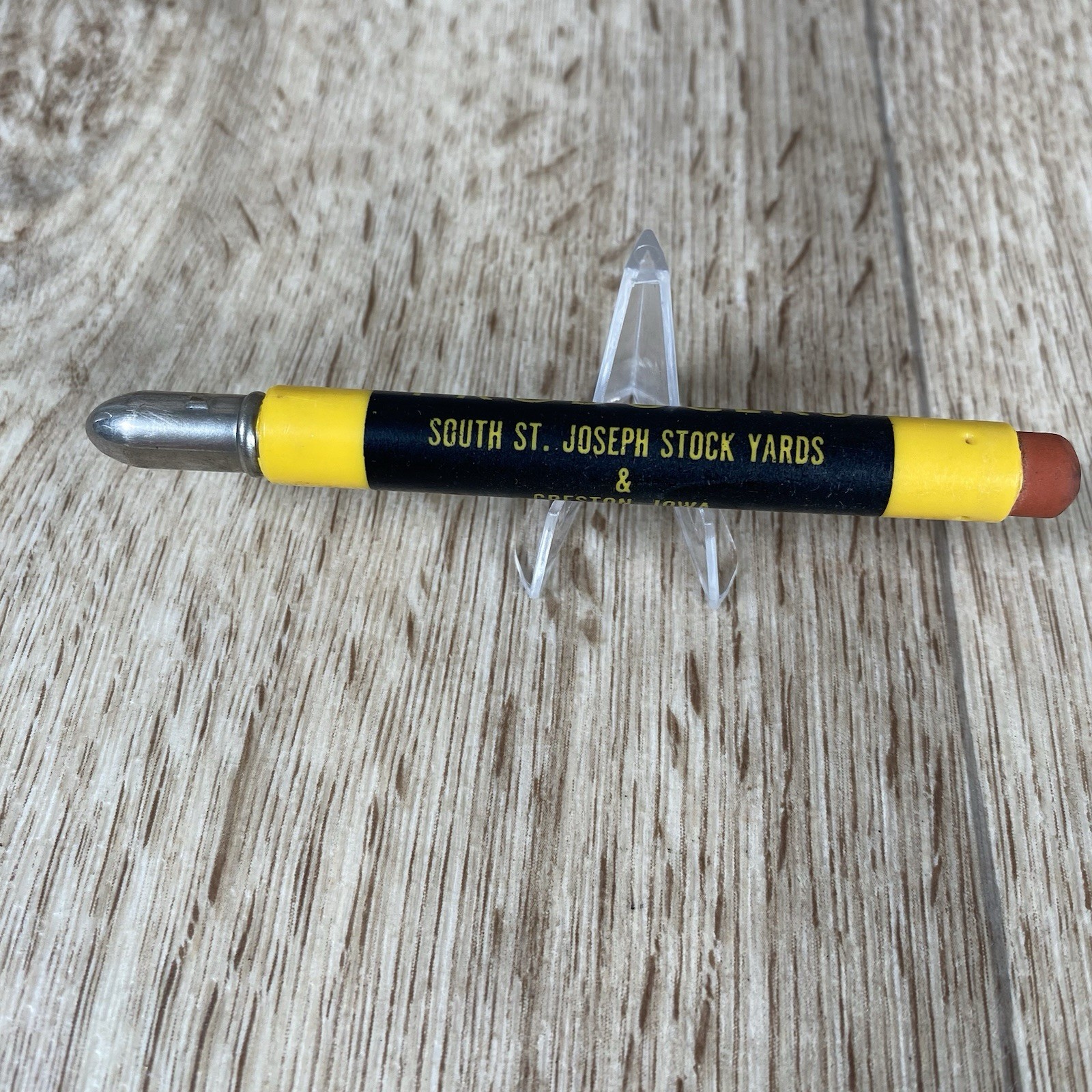 Antique Bullet Pencil South St. Joseph Stock Yards Producers
