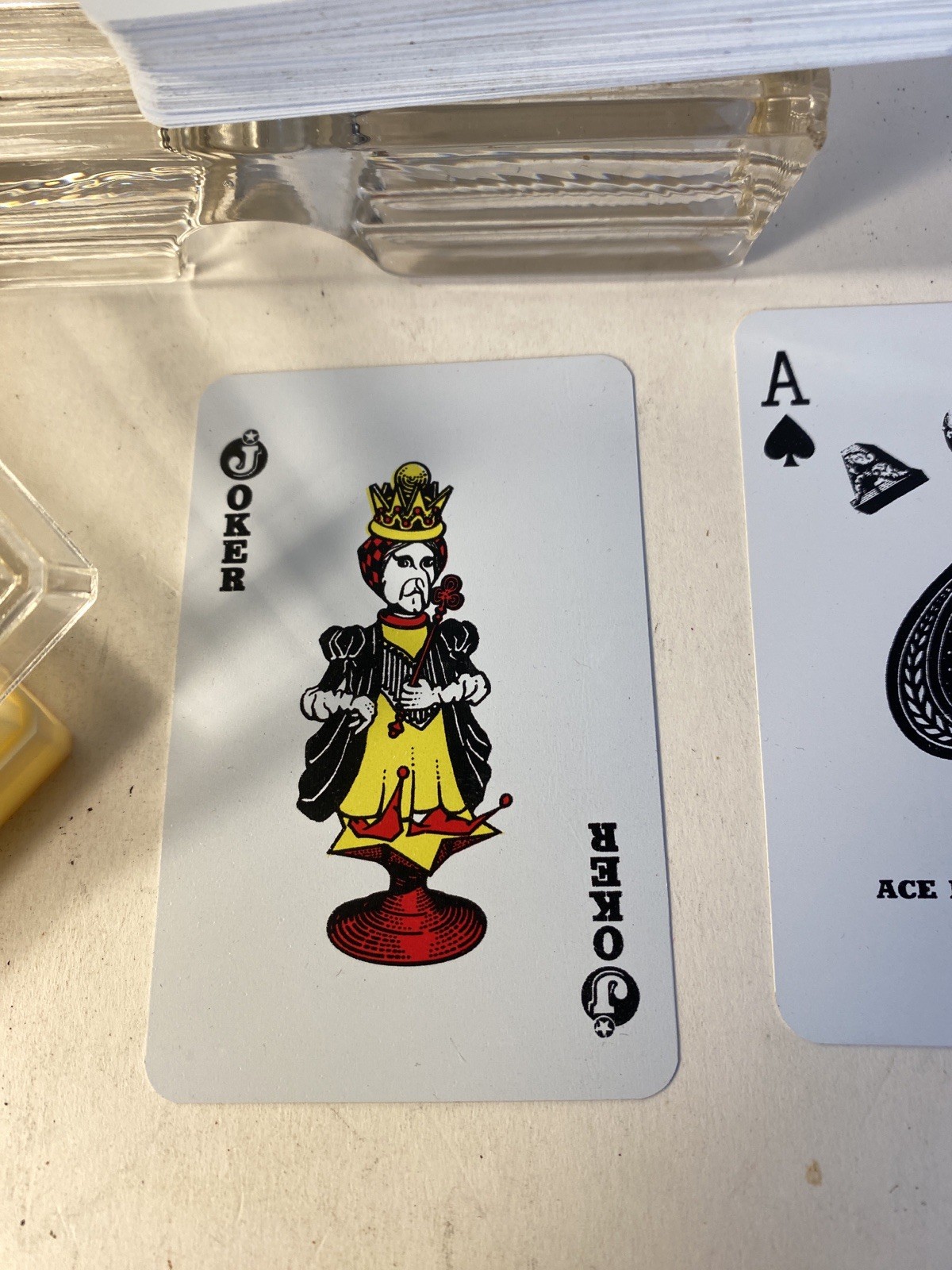 Vintage Trojan Northern Bred Seed Corn Advertising Deck Playing Cards In Case