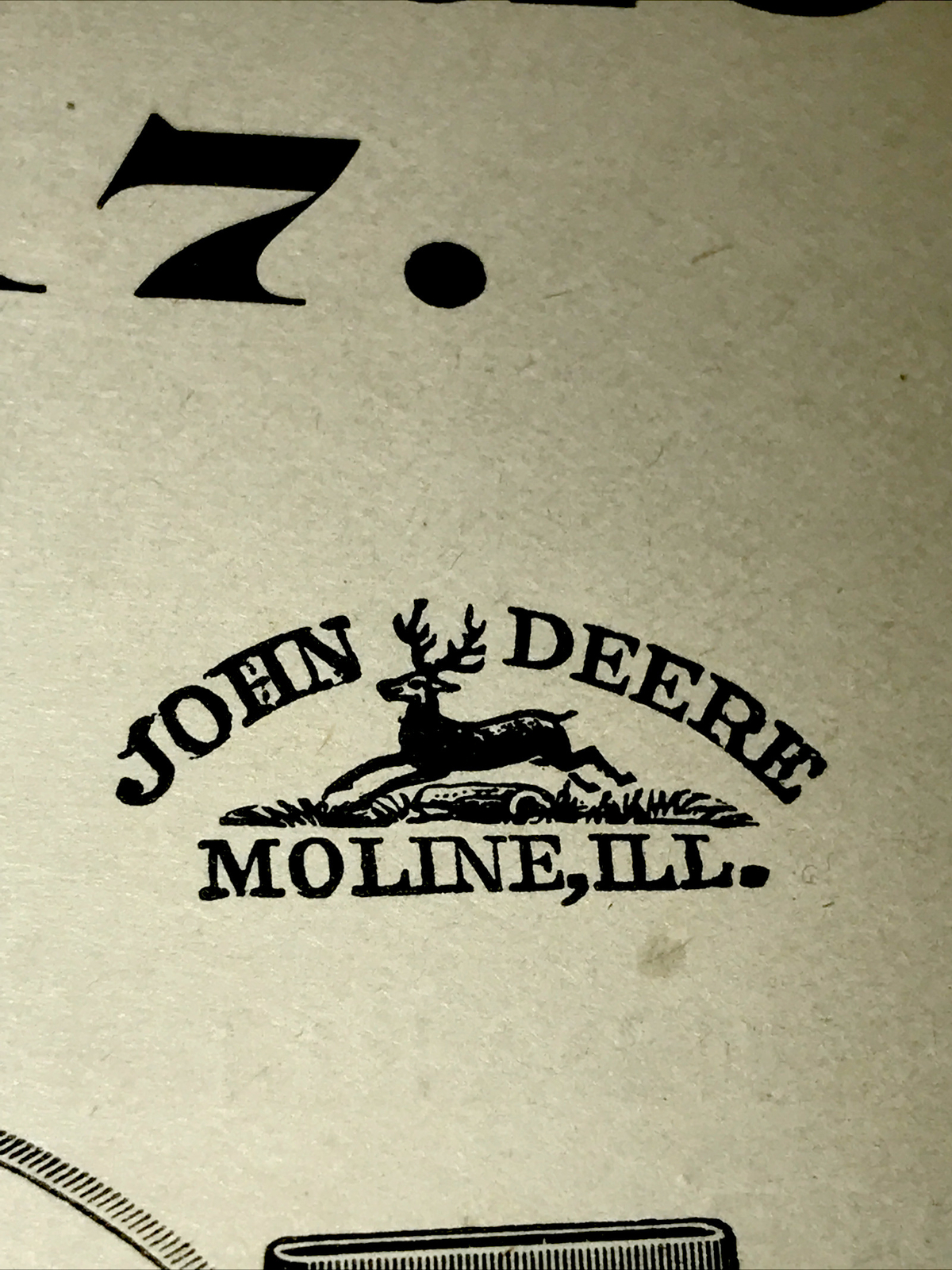1898 John Deere Plow Co. Farm Advertising – Kansas City – Missouri