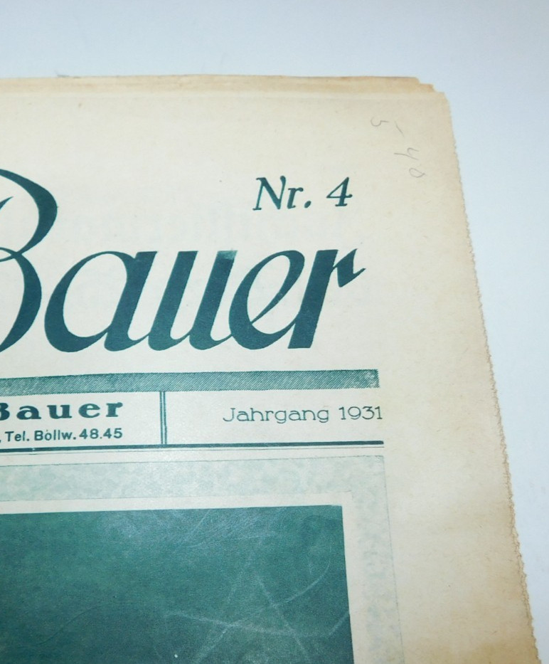 VINTAGE 1920&rsquo;S SWISS CATTLE PAMPHLETS & 1931 SCHWEIZER BAUER PAPER TRACTOR ADS