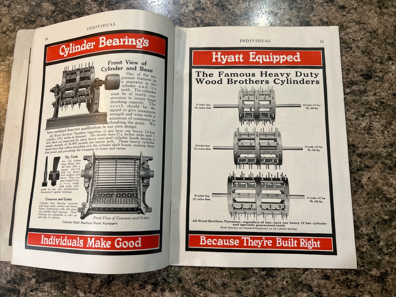 1925 Wood Brothers Thresher For Fordson Tractor Brochure Ag Equipment Ephemera