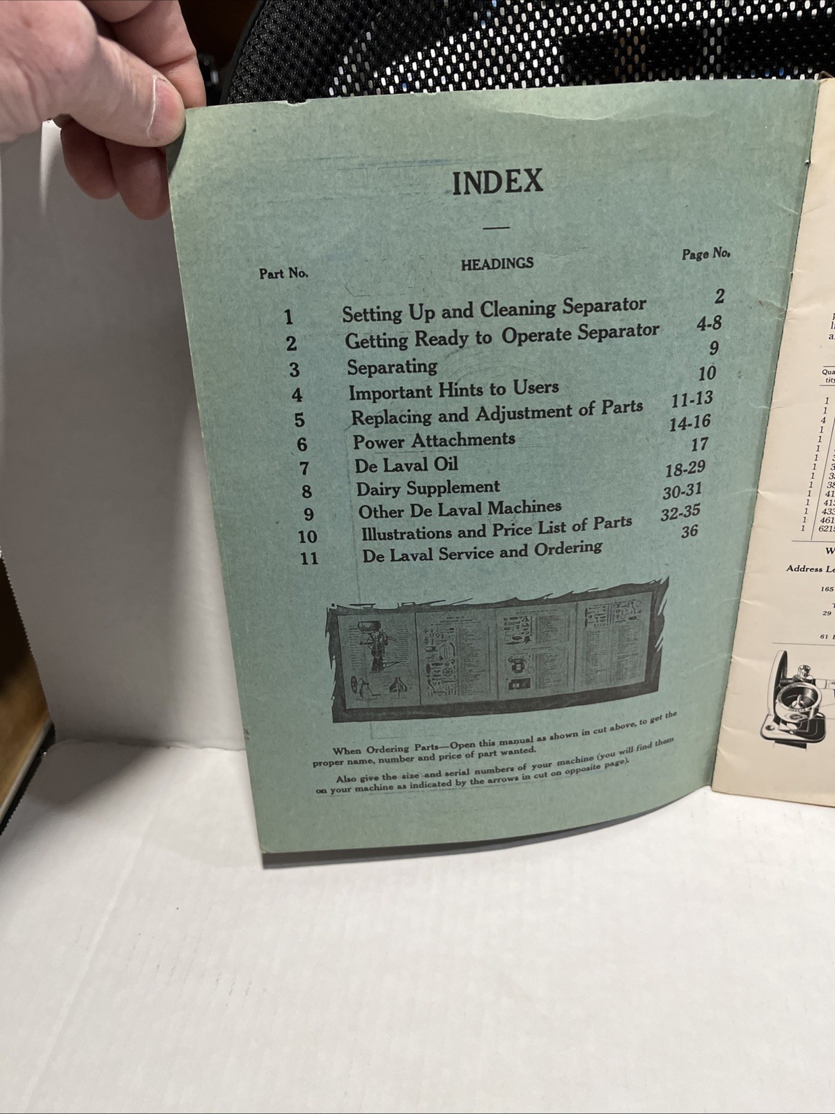1920s De Laval No. 15 Cream Separator Operators Manual Dealer Brochure Farm