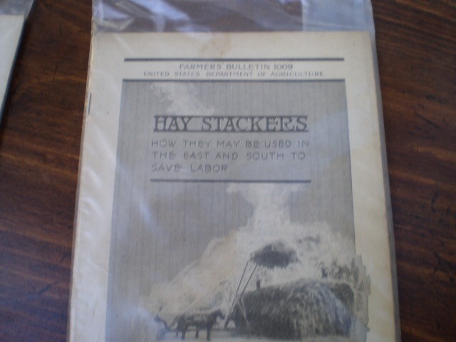 EARLY 1900&rsquo;S AGRICULTURAL PUBLICATION: HAY STACKER!