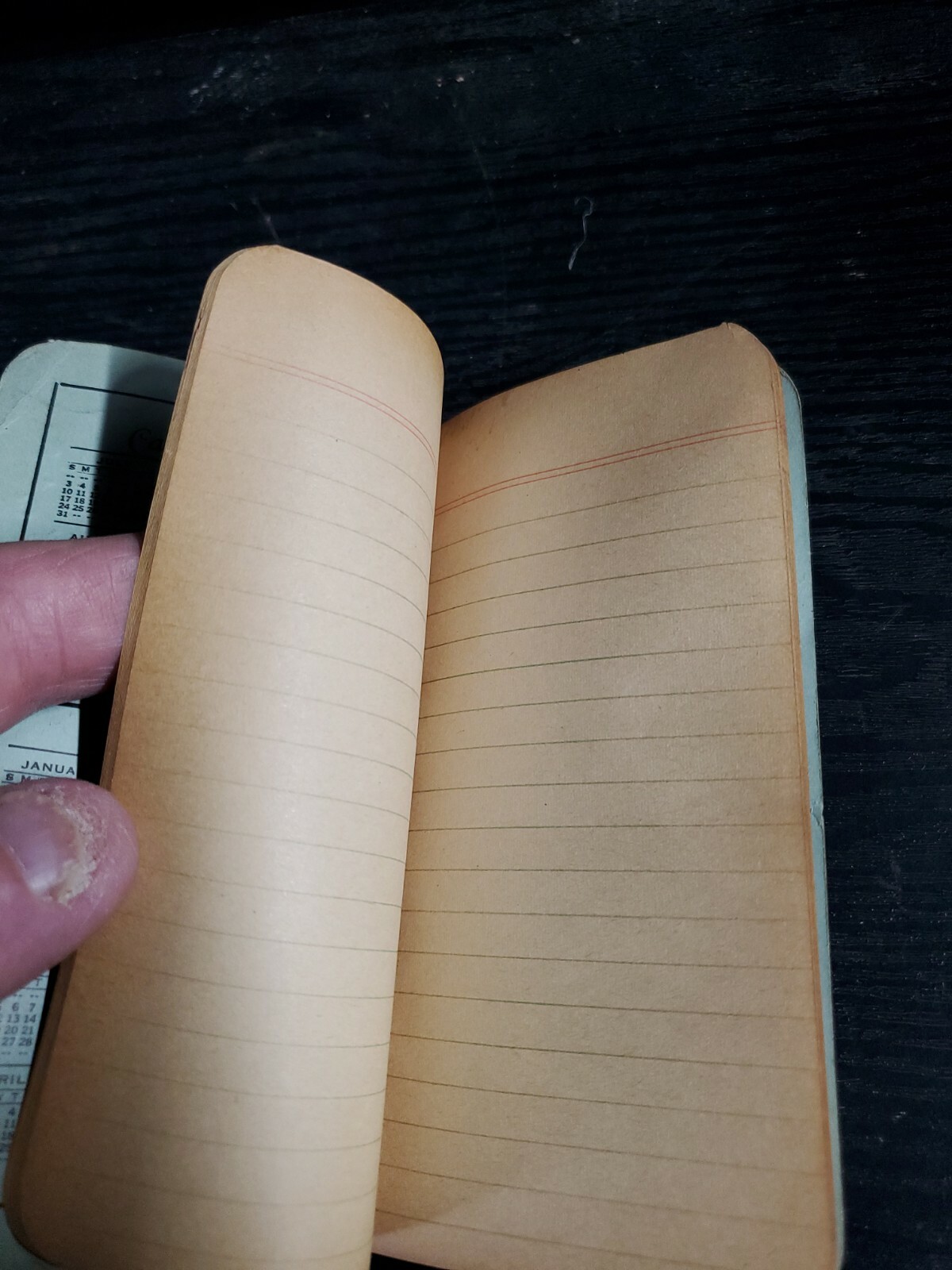 1956 Advertising Pocket Note Pad Flint & Walling Mfg. Co. Kendallville, Ind.