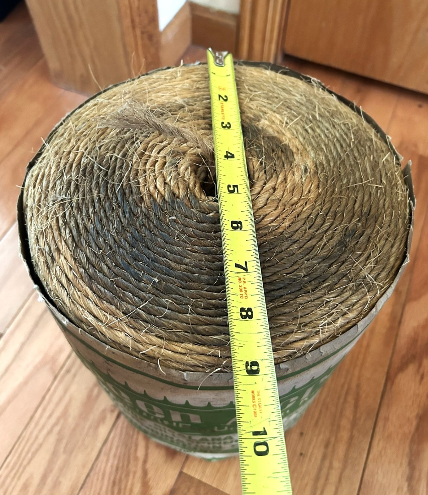 Vtg NOS Green Acres Baler Twine Unused Complete Ad Label 10,000 Feet Sisal Farm