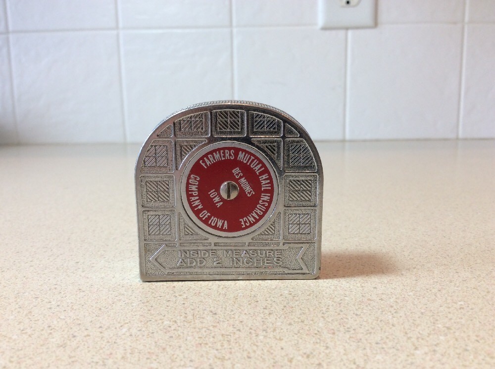 Farmers Mutual Hail Insurance Company of Iowa Measureing Tape Des Moines IA