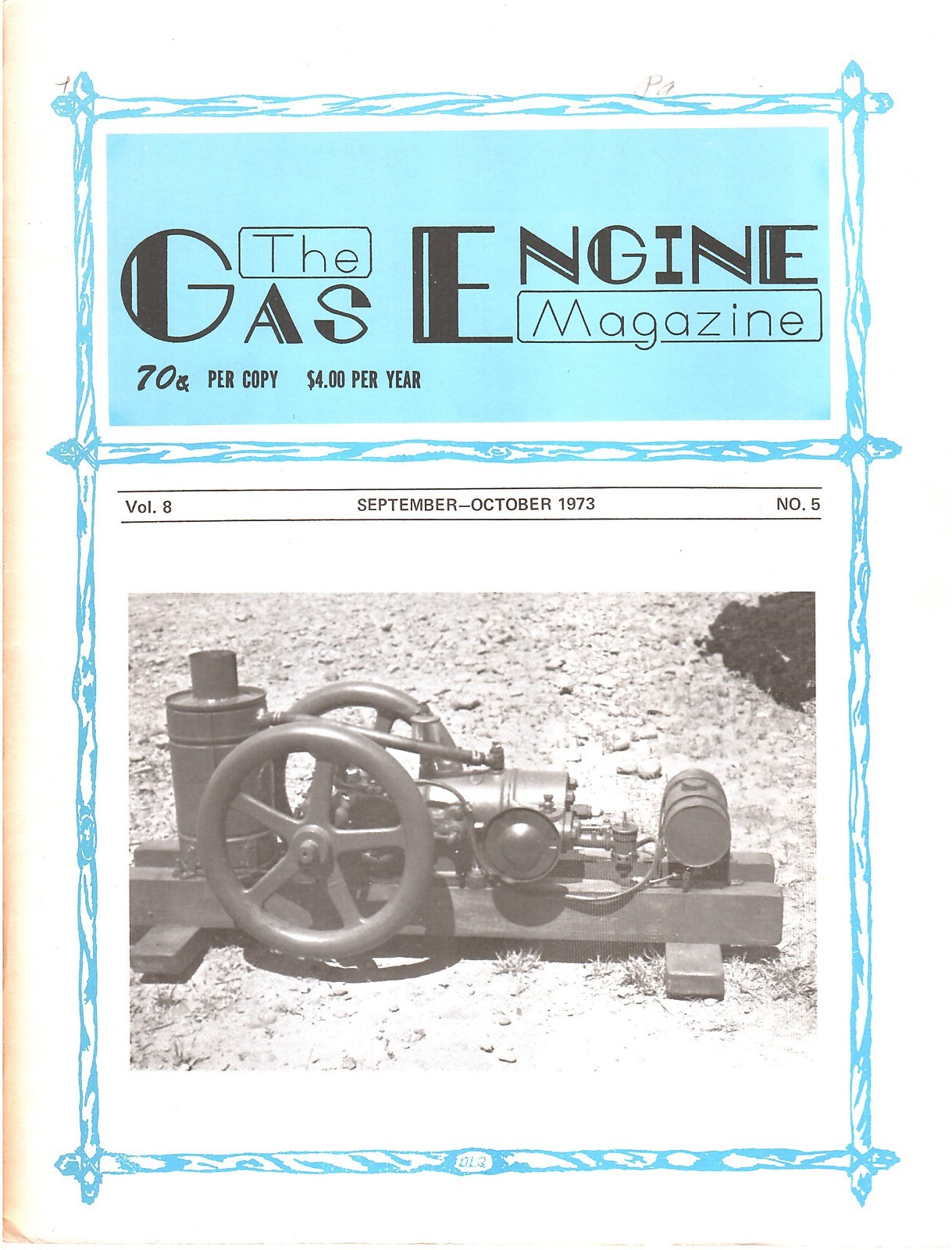 Davis Colbert Gasoline Engines, AW Gray & Sons, Mianus Sales 1973 Gas Engine mag