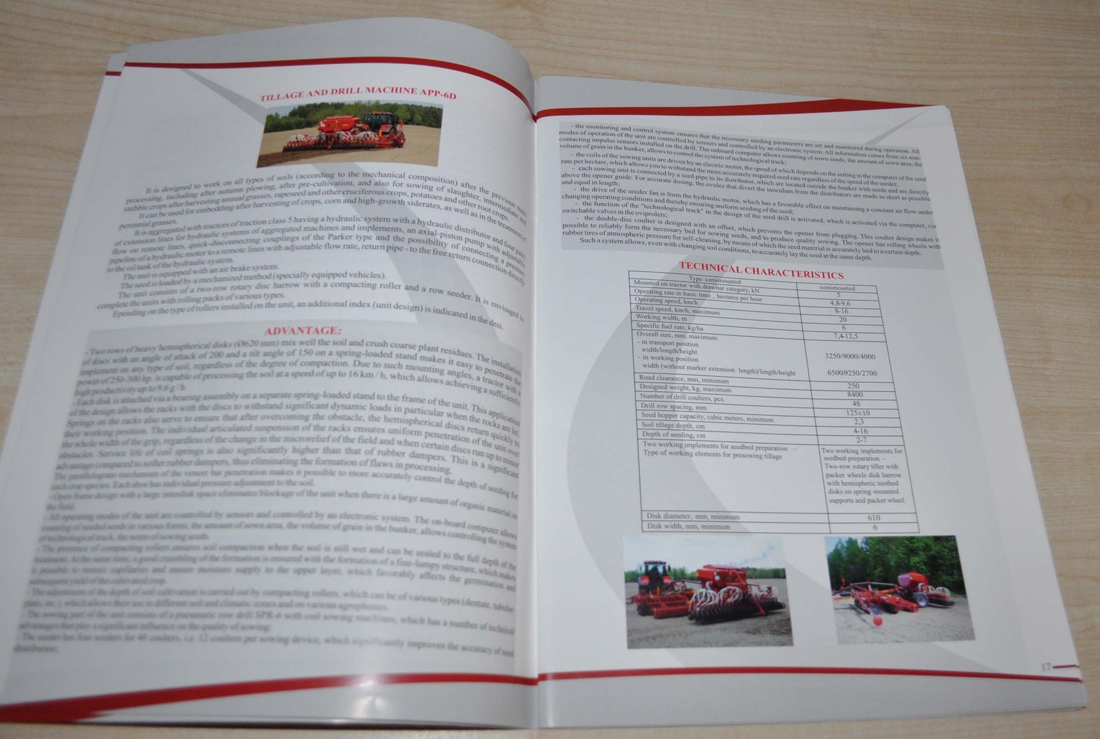 Lida Range Tractor Sprayer Grain Combine Harvester Case Brochure Prospekt ENG