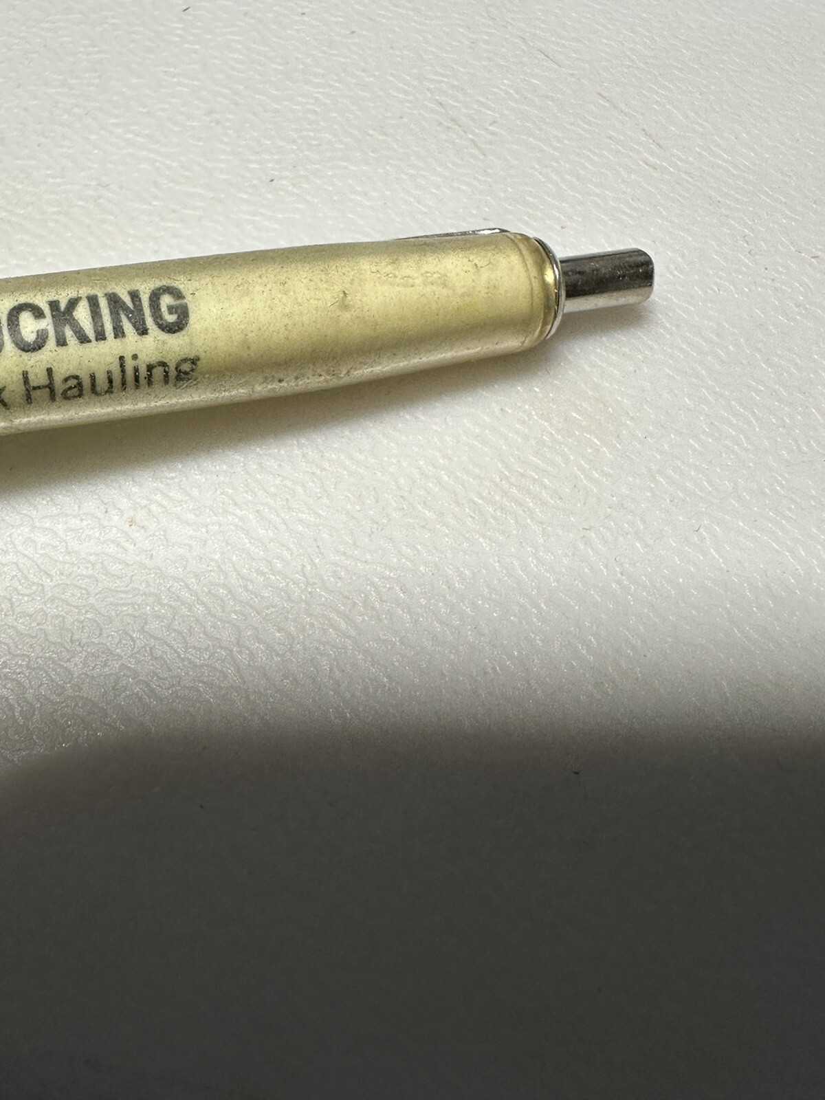 Vintage Cozad Nebraska H-B Trucking HB Livestock Cattle Hauling Truck Driver Pen