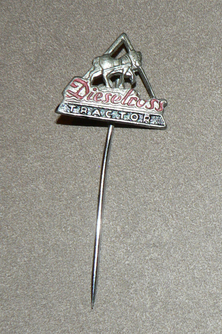 OLD LAPEL pin / badge LANZ DIESELROSS TRACTORS 60s (24)