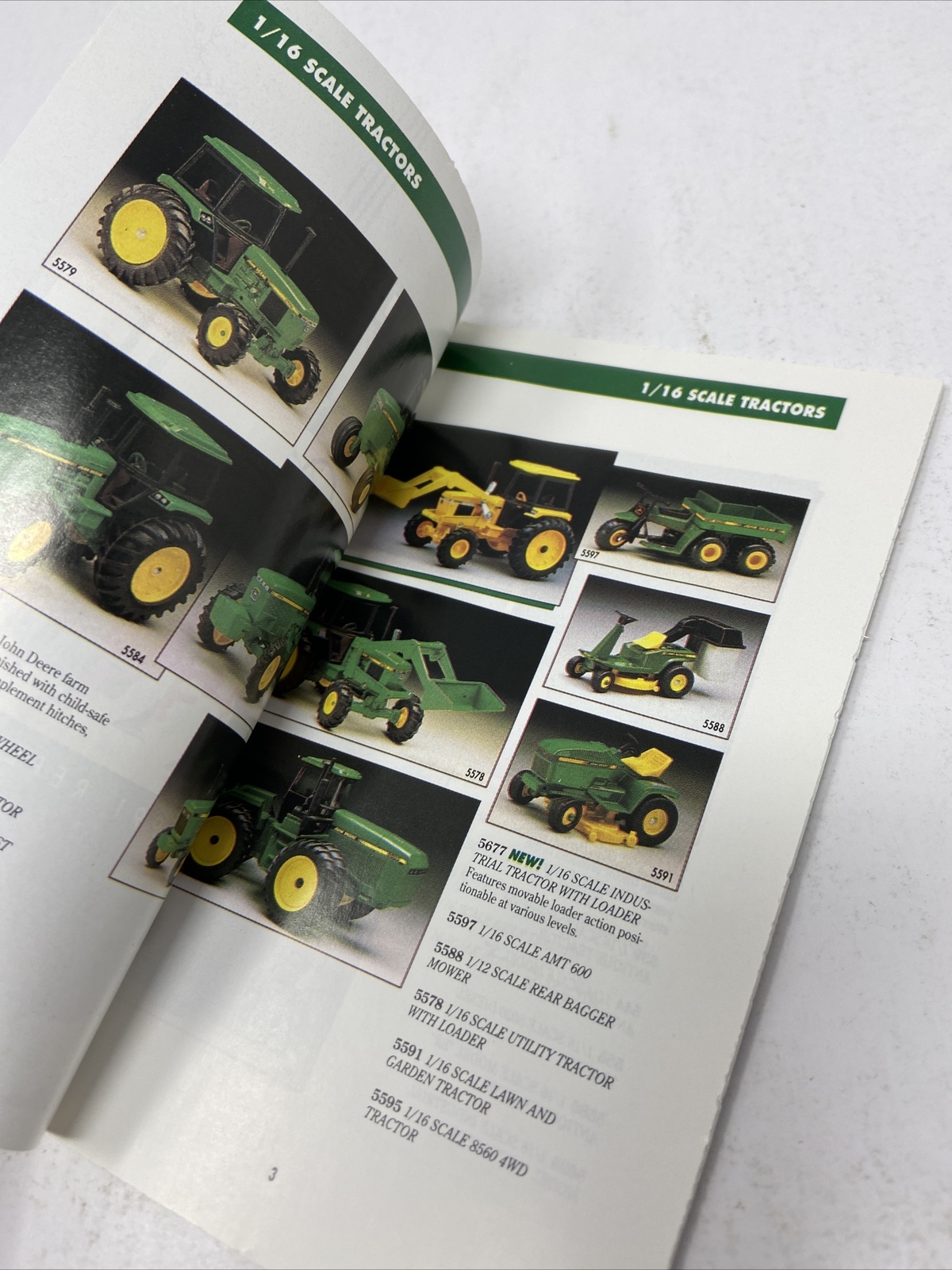 Vintage 1991 John Deere ERTL Replicas Toy Catalog Booklet 24 pages