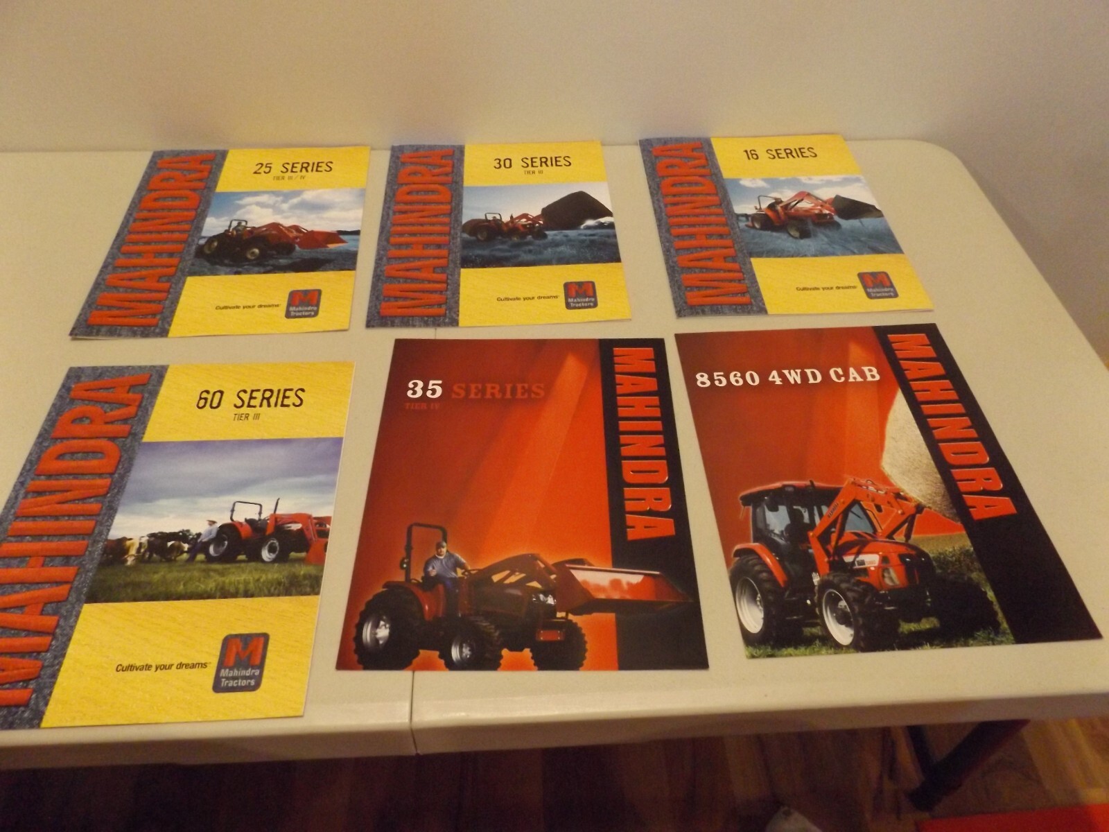5-pc. MAHINDRA SERIES TRACTORS, 2008-2009