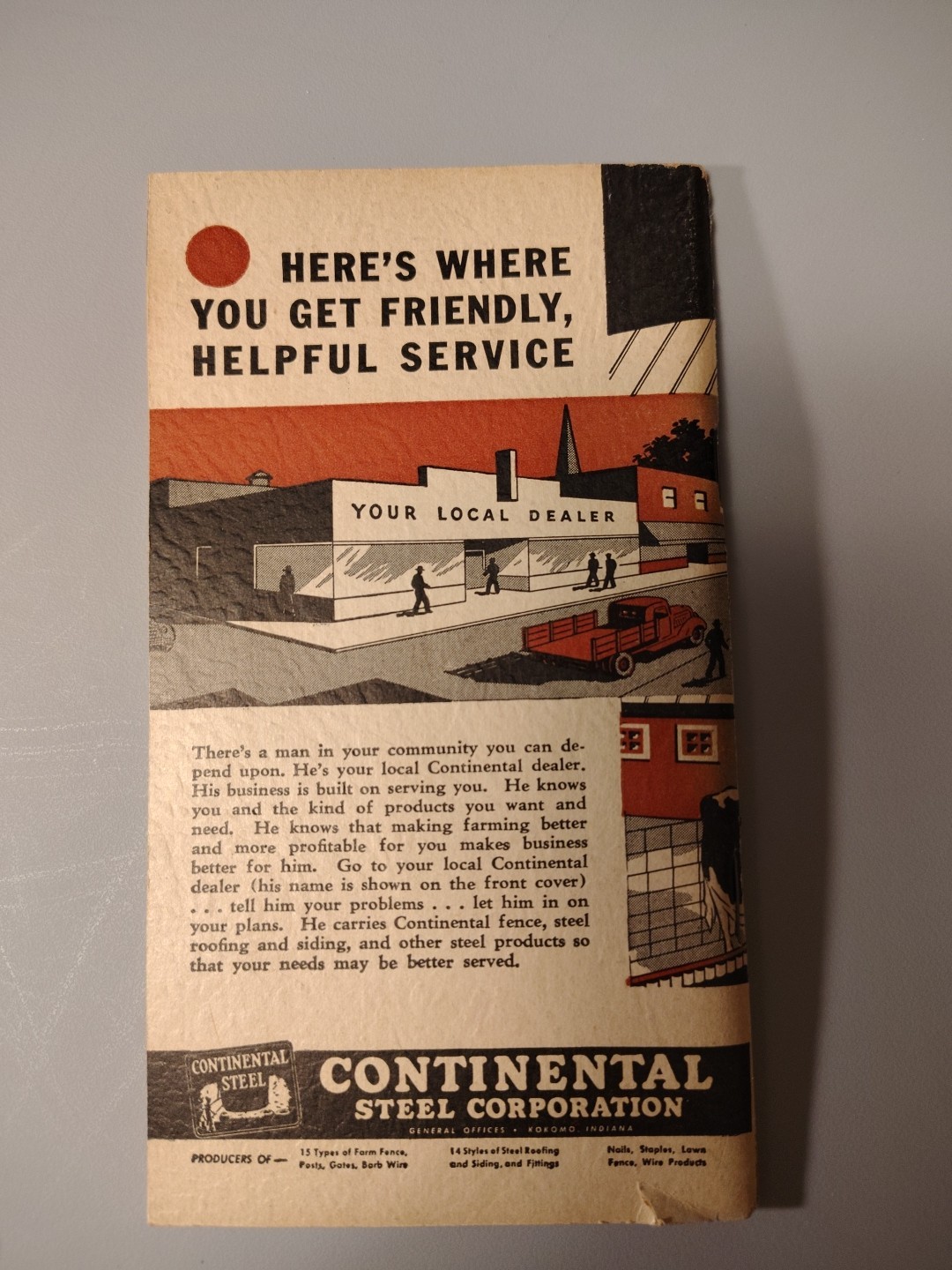 1950 Builders Supply Company Farm And Livestock Record Book Hopkinsville KY